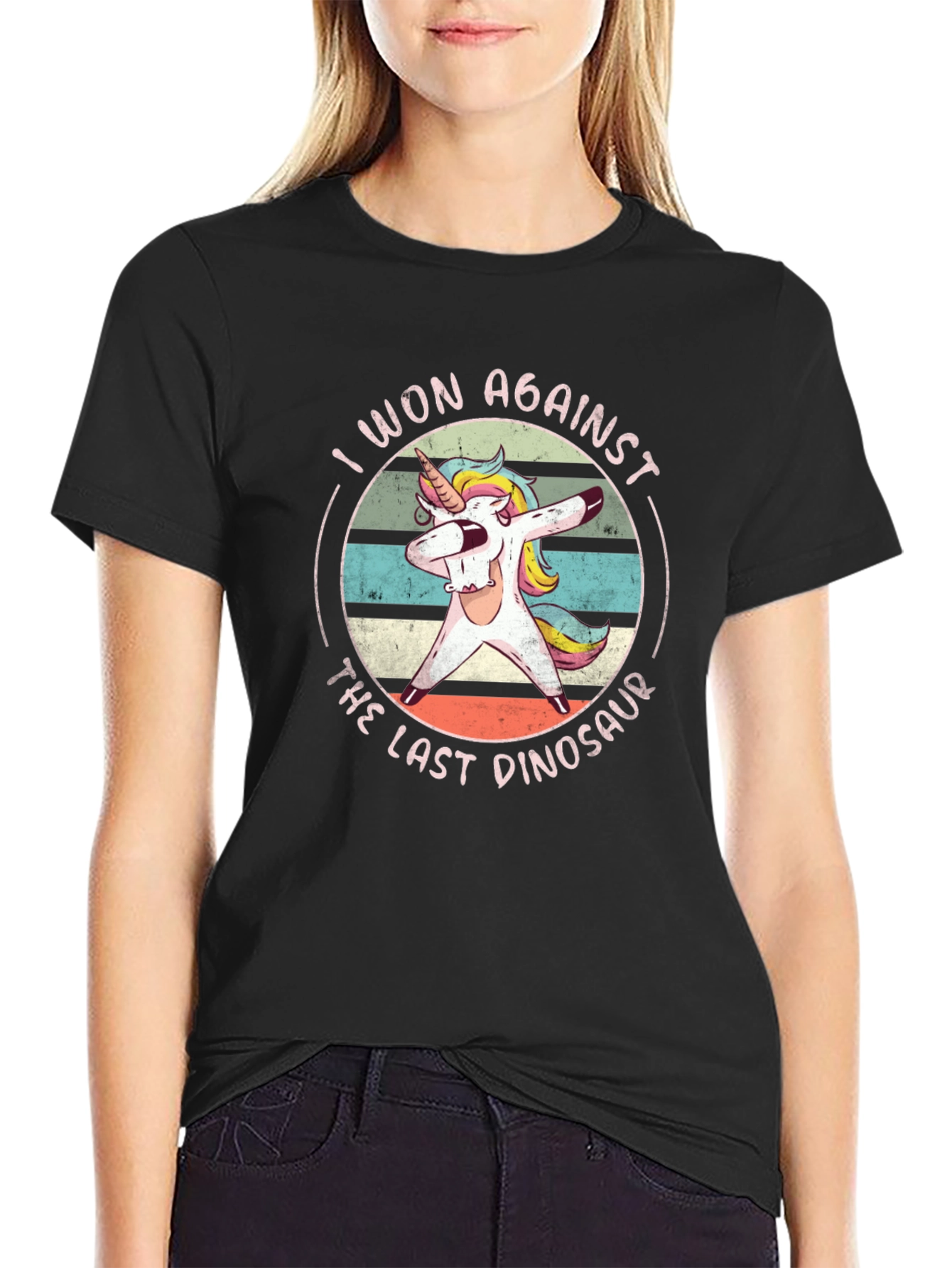 I Won Against The Last Dinosaur T-Shirt