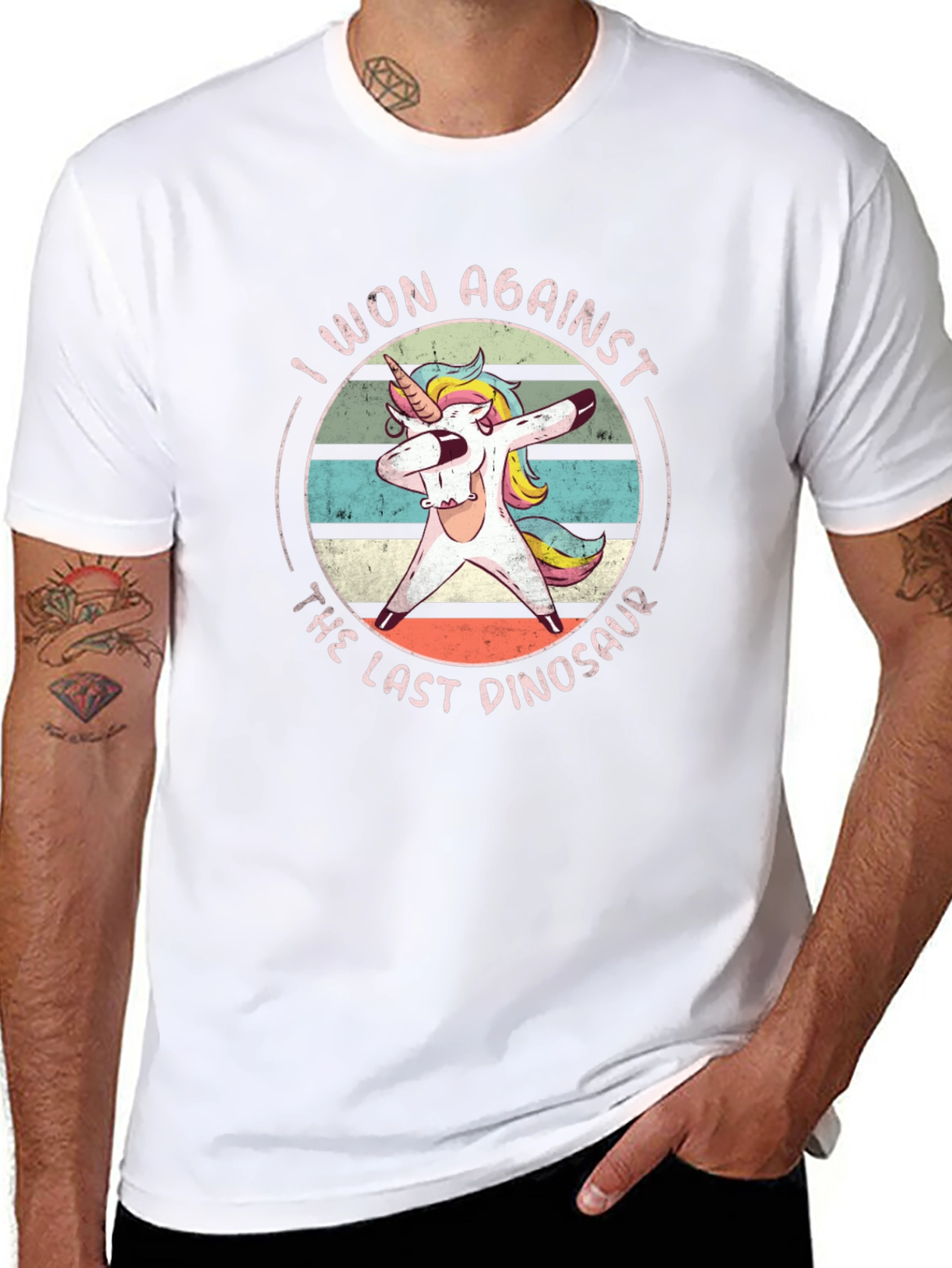 I Won Against The Last Dinosaur T-Shirt