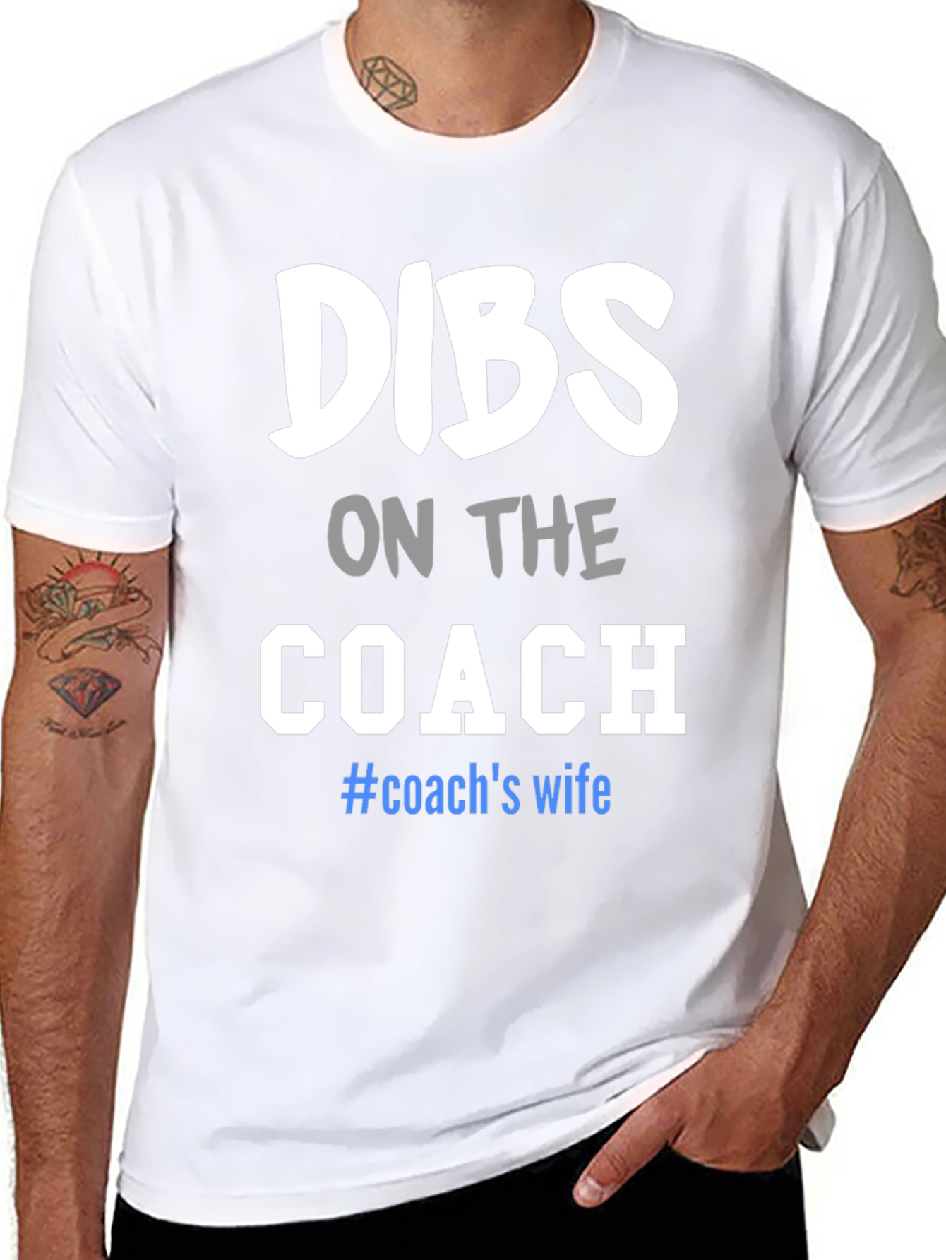 Dibs on the Coach T-Shirt: Wife Tee