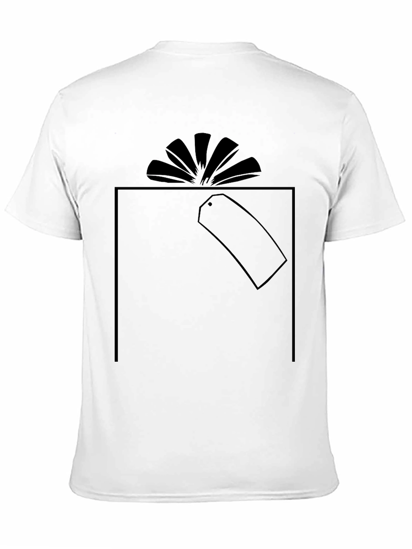 Gift Wrapped Mens T-Shirt - Black