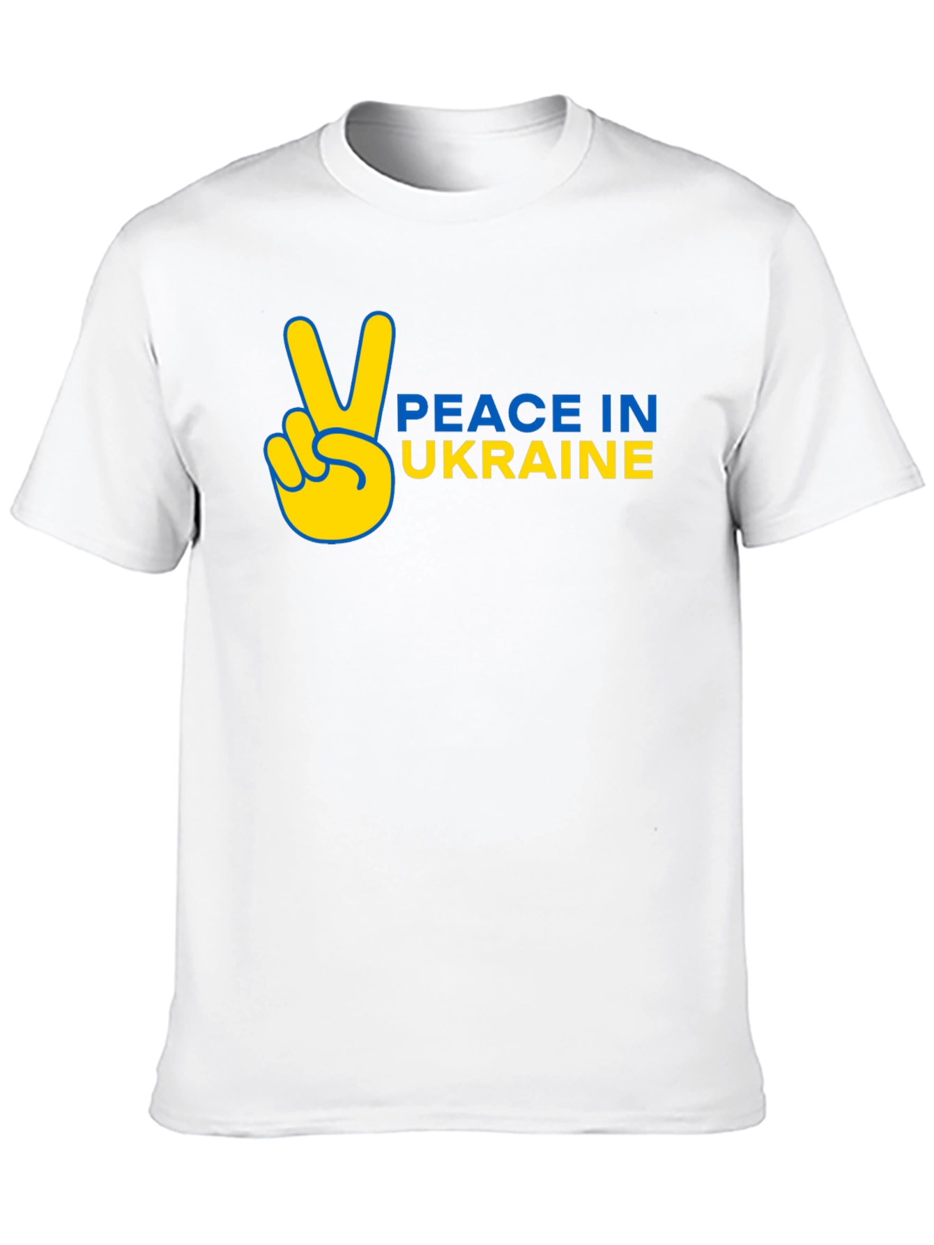 Peace in Ukraine T-Shirt Black