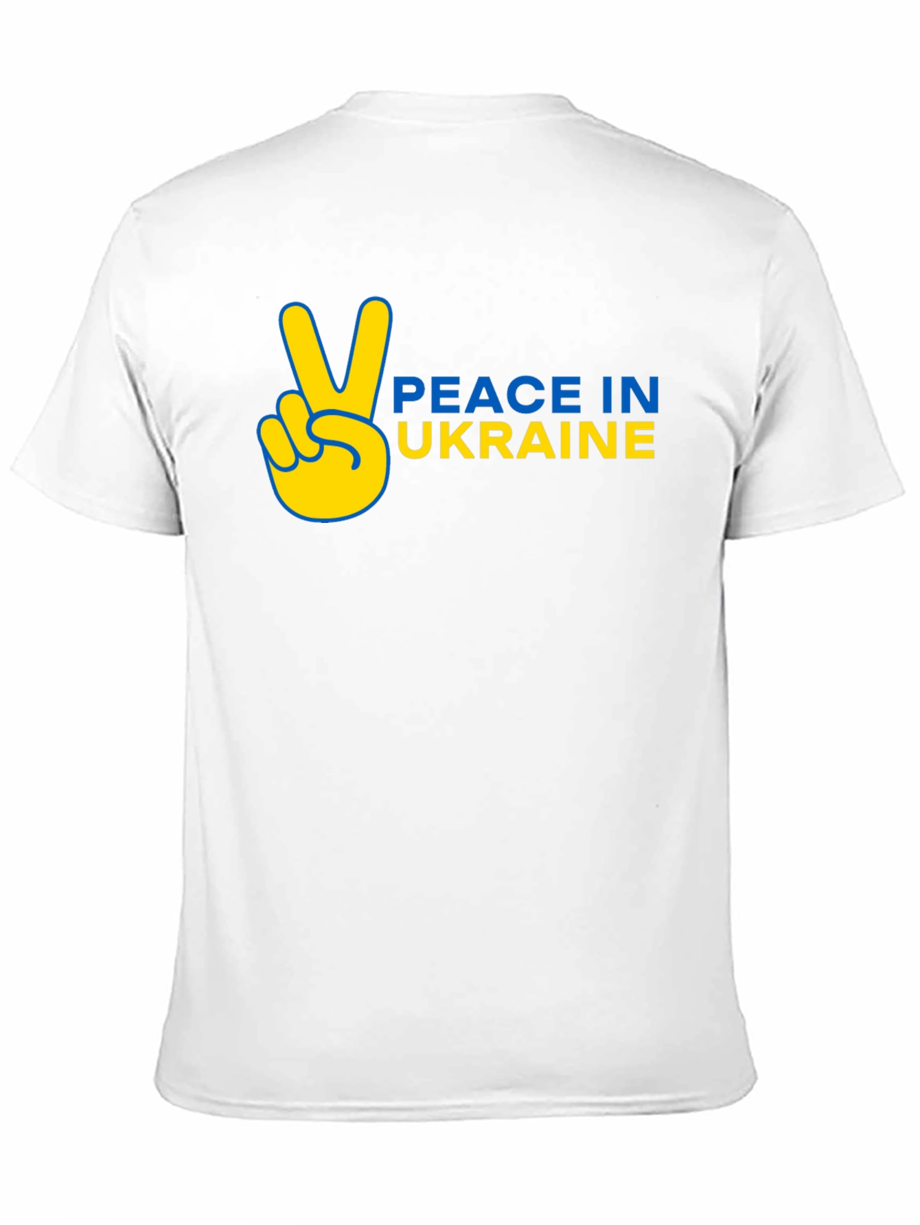 Peace in Ukraine T-Shirt Black