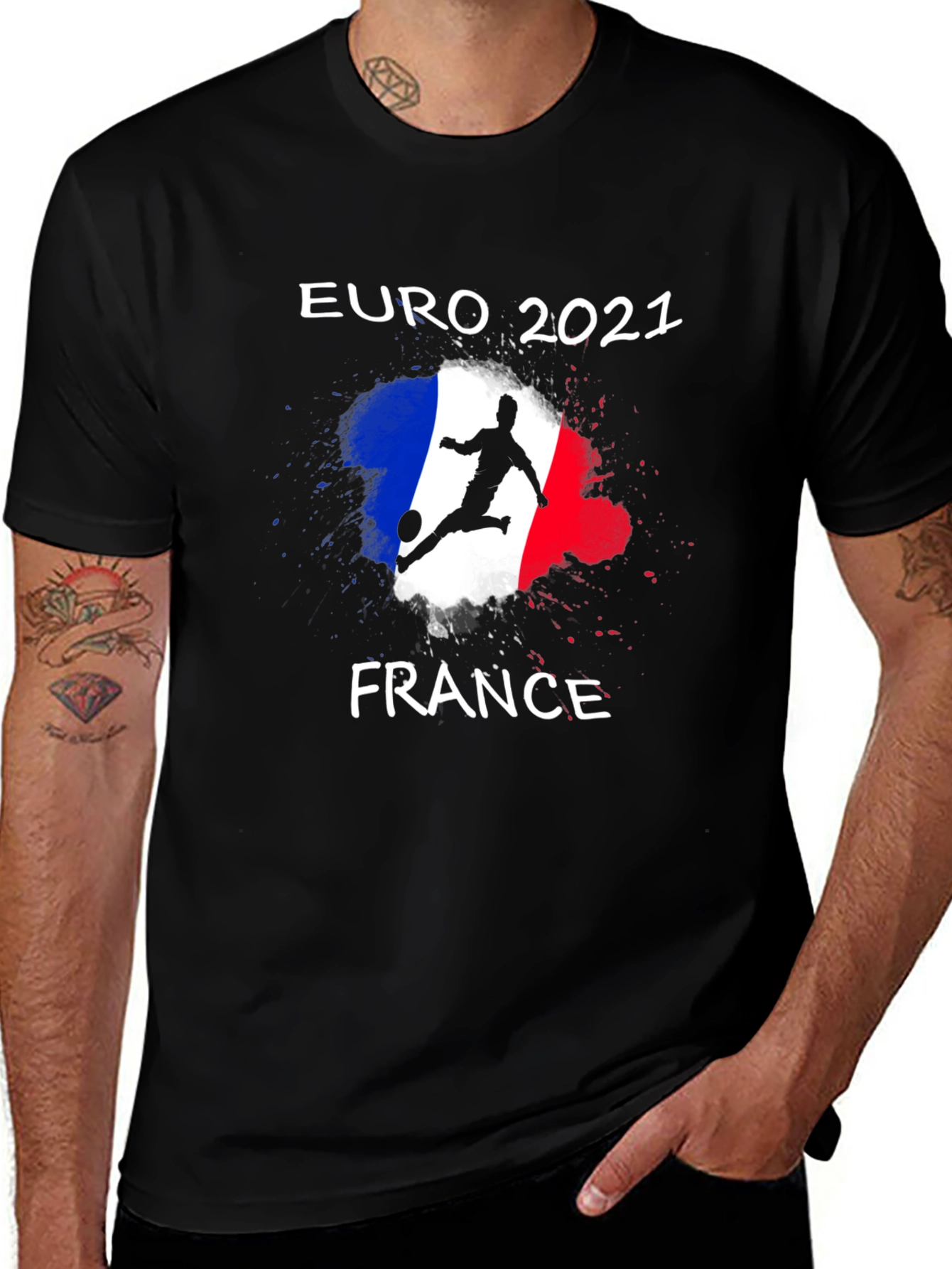 Euro 2021 France Soccer T-Shirt