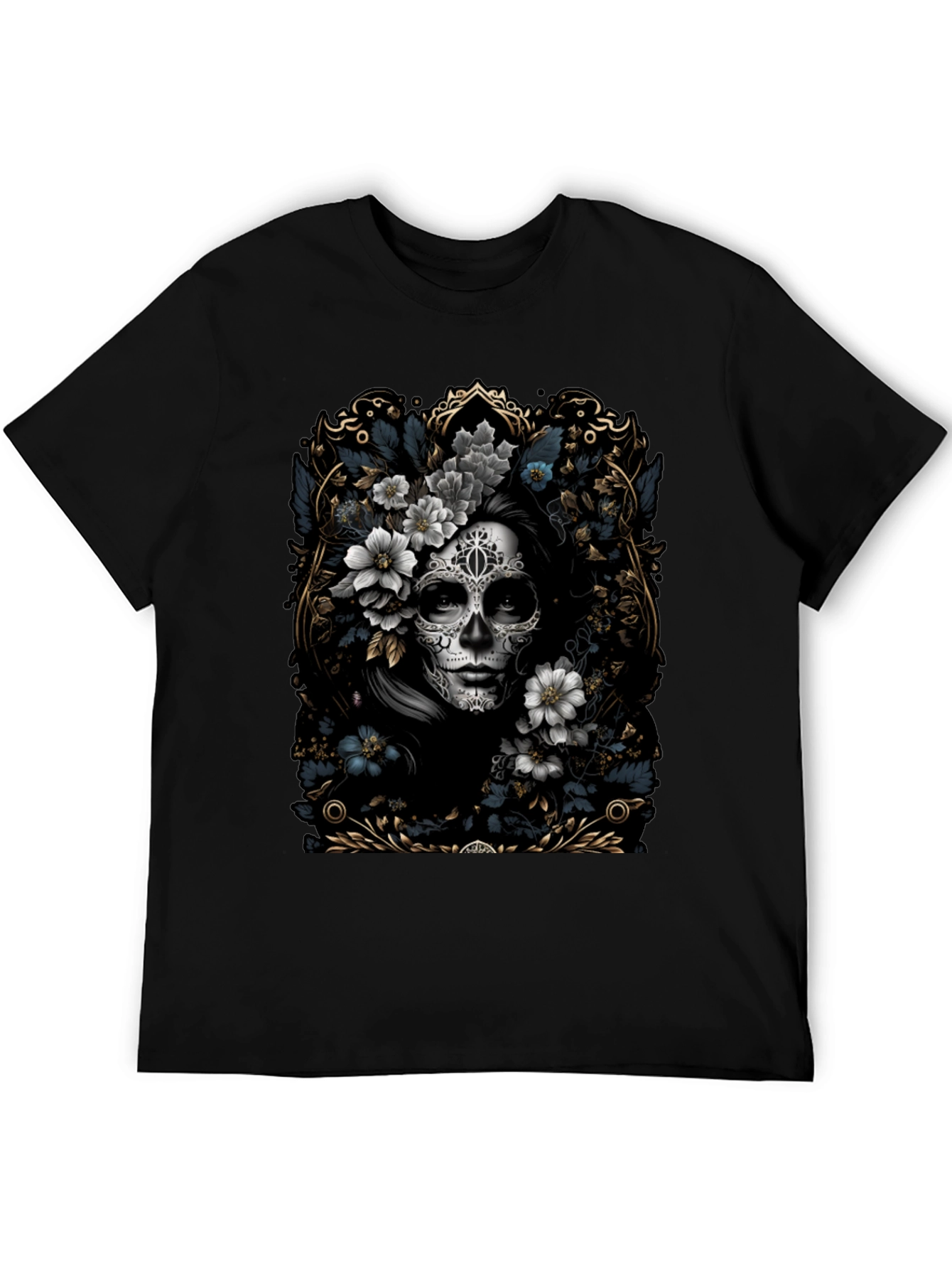 Day of the Dead Floral T-Shirt