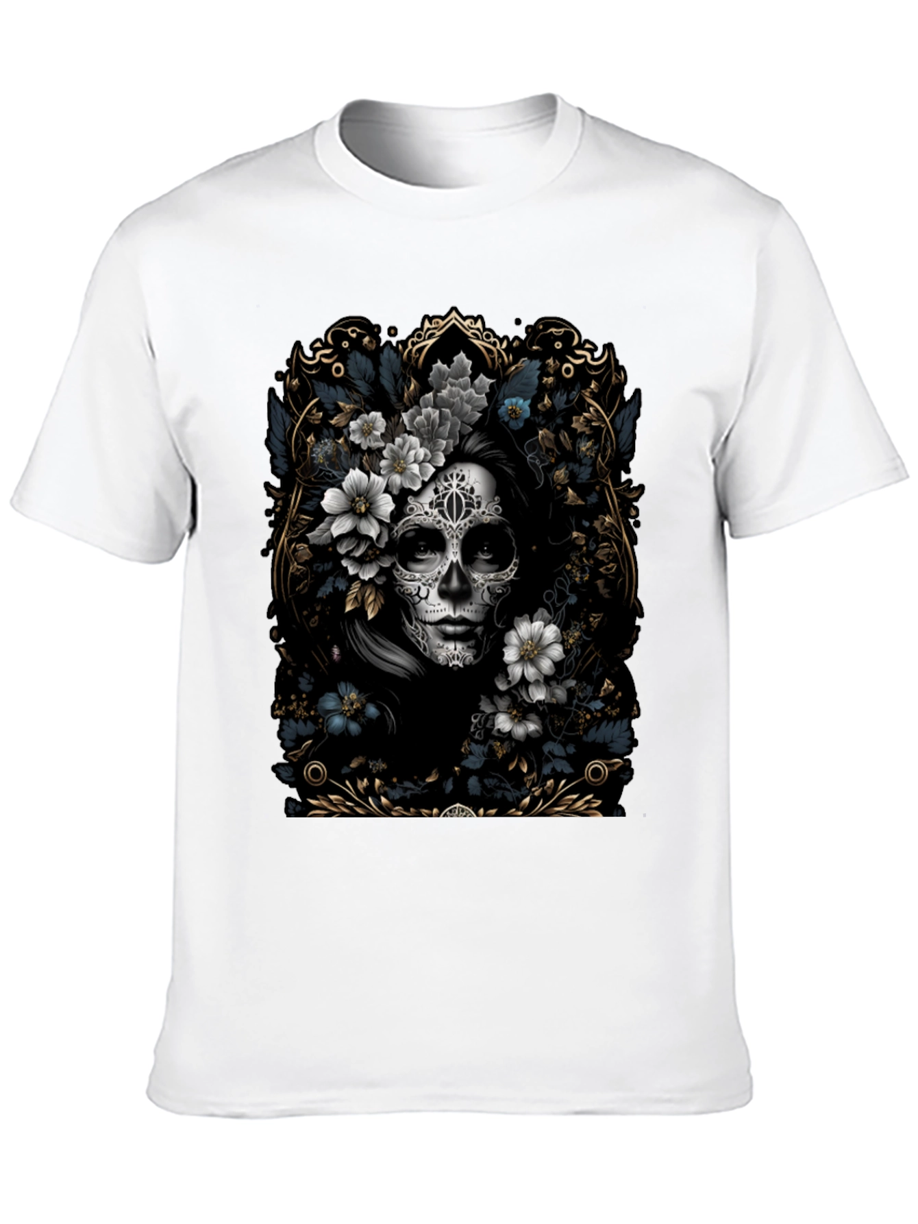 Day of the Dead Floral T-Shirt