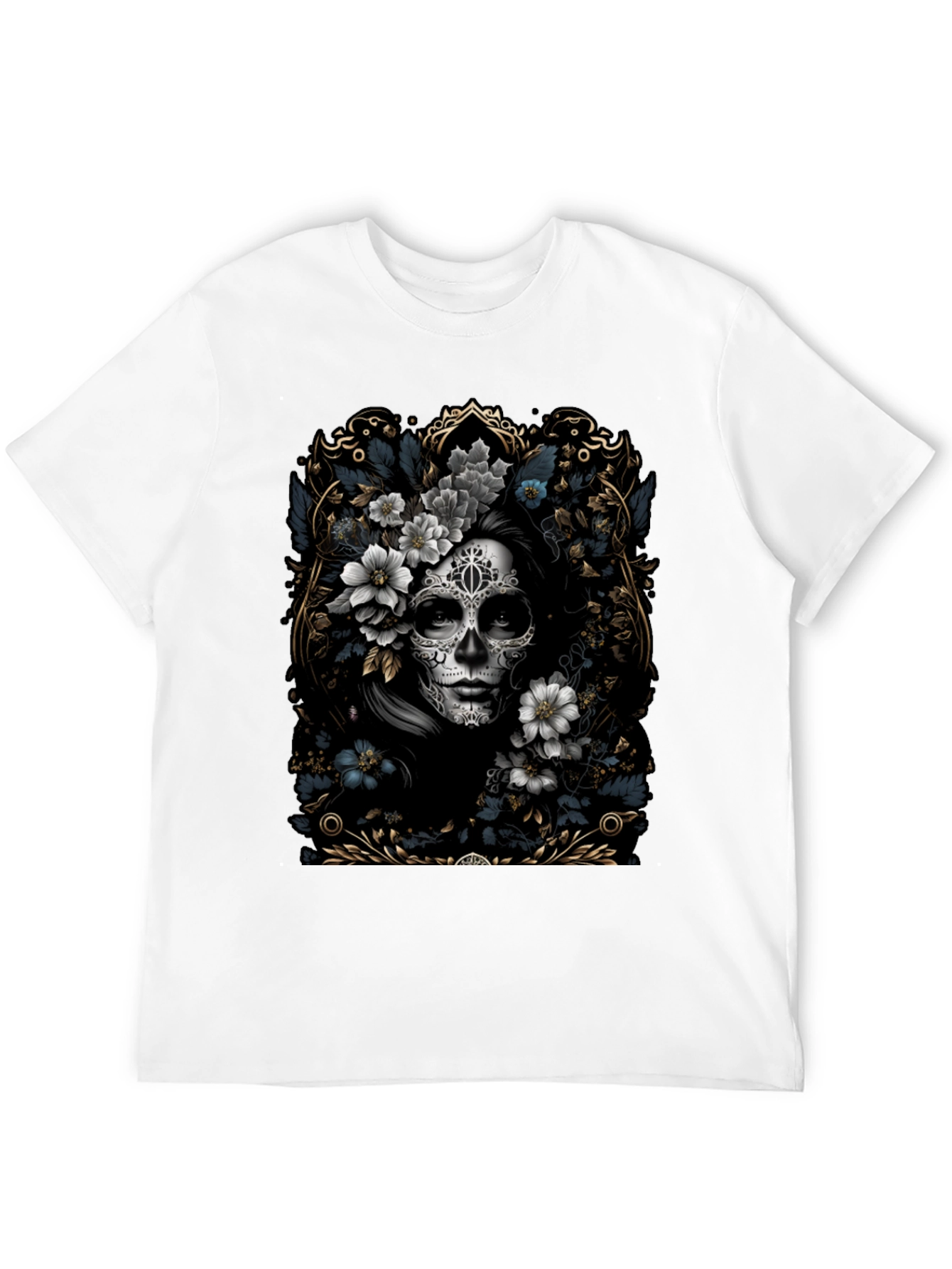 Day of the Dead Floral T-Shirt