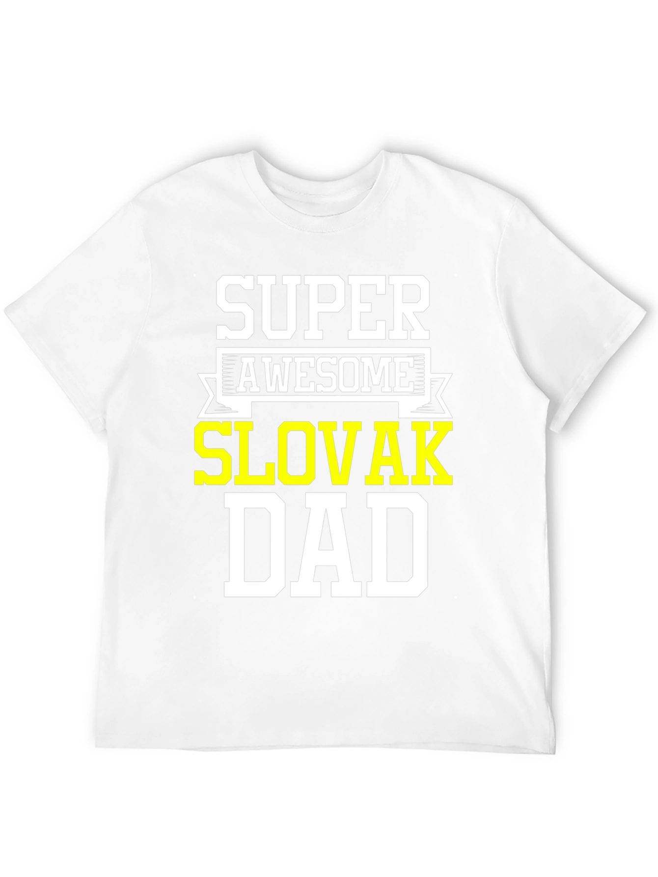 Super Awesome Slovak Dad T-Shirt