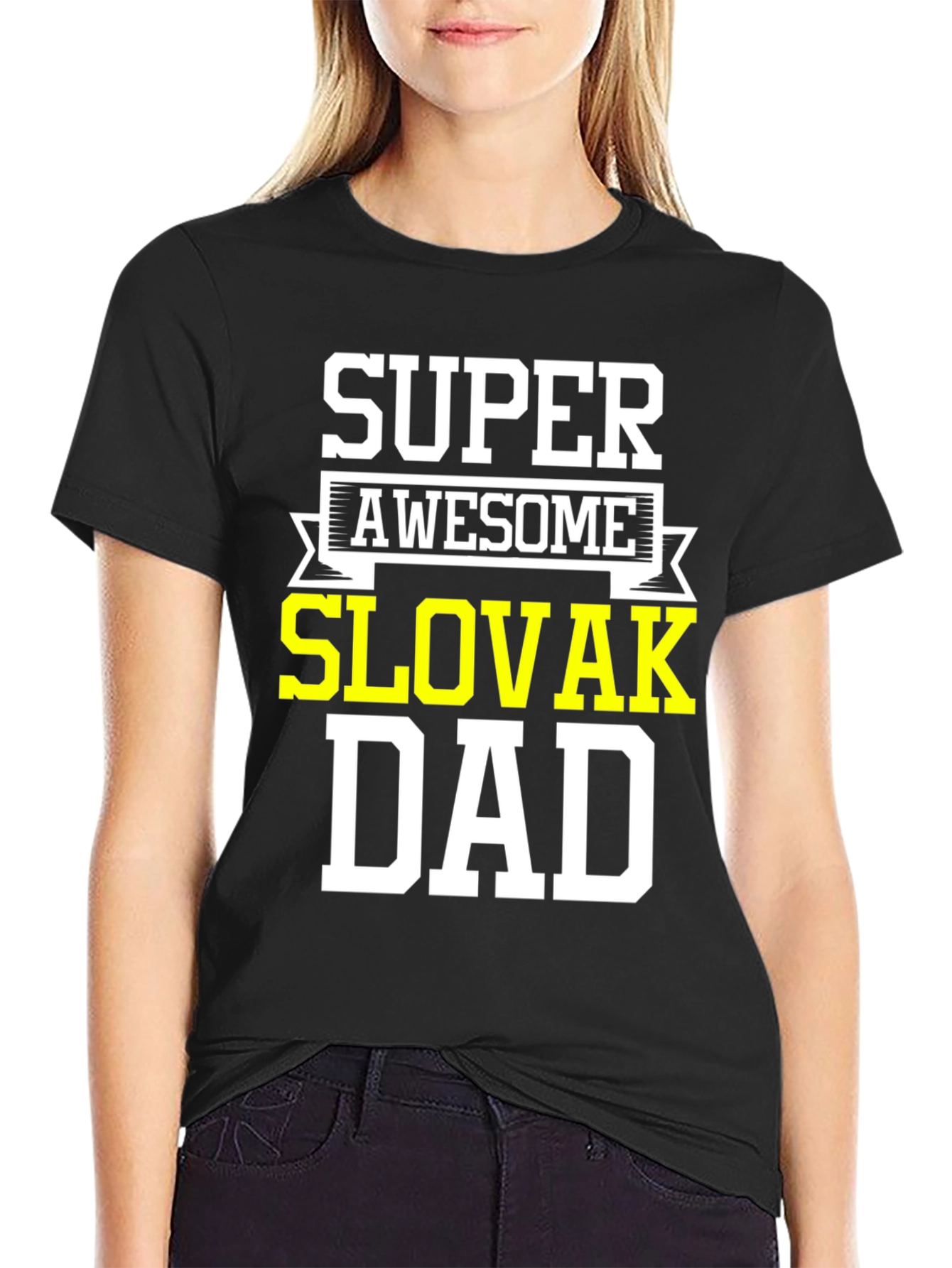 Super Awesome Slovak Dad T-Shirt