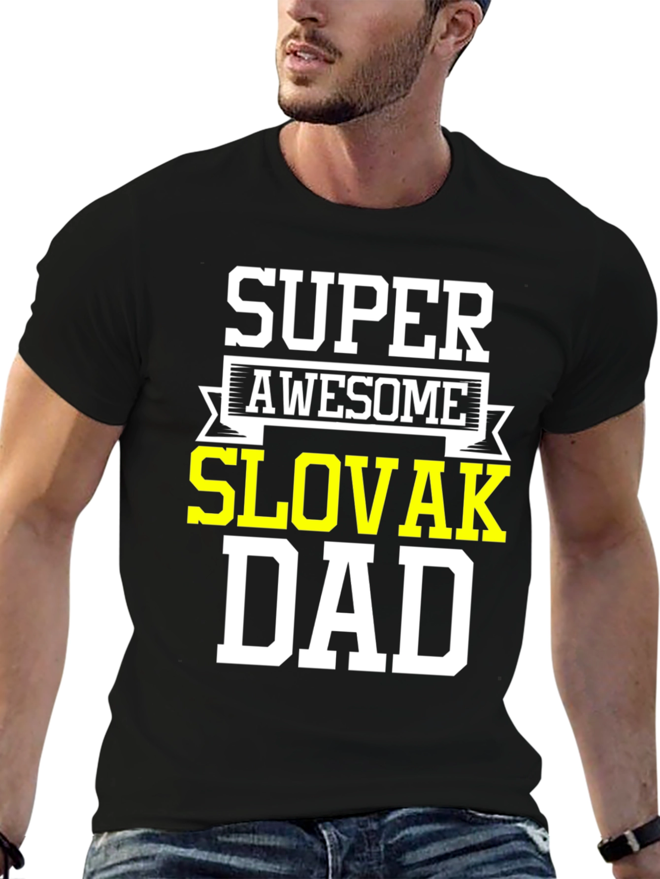 Super Awesome Slovak Dad T-Shirt
