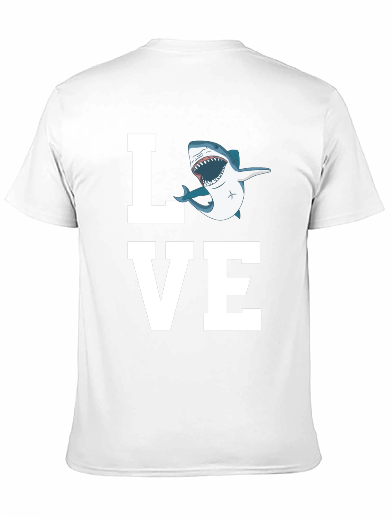 Love Shark T-Shirt - Great White Tee