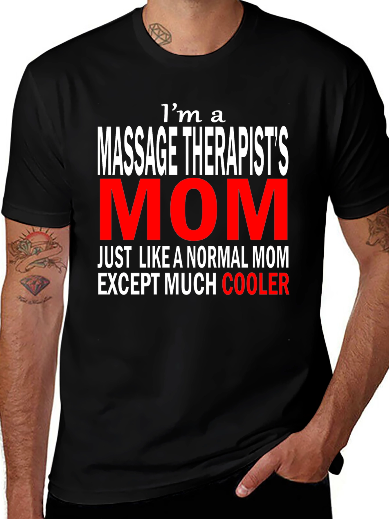 Massage Therapists Mom T-Shirt - Cool Mothers Day Tee