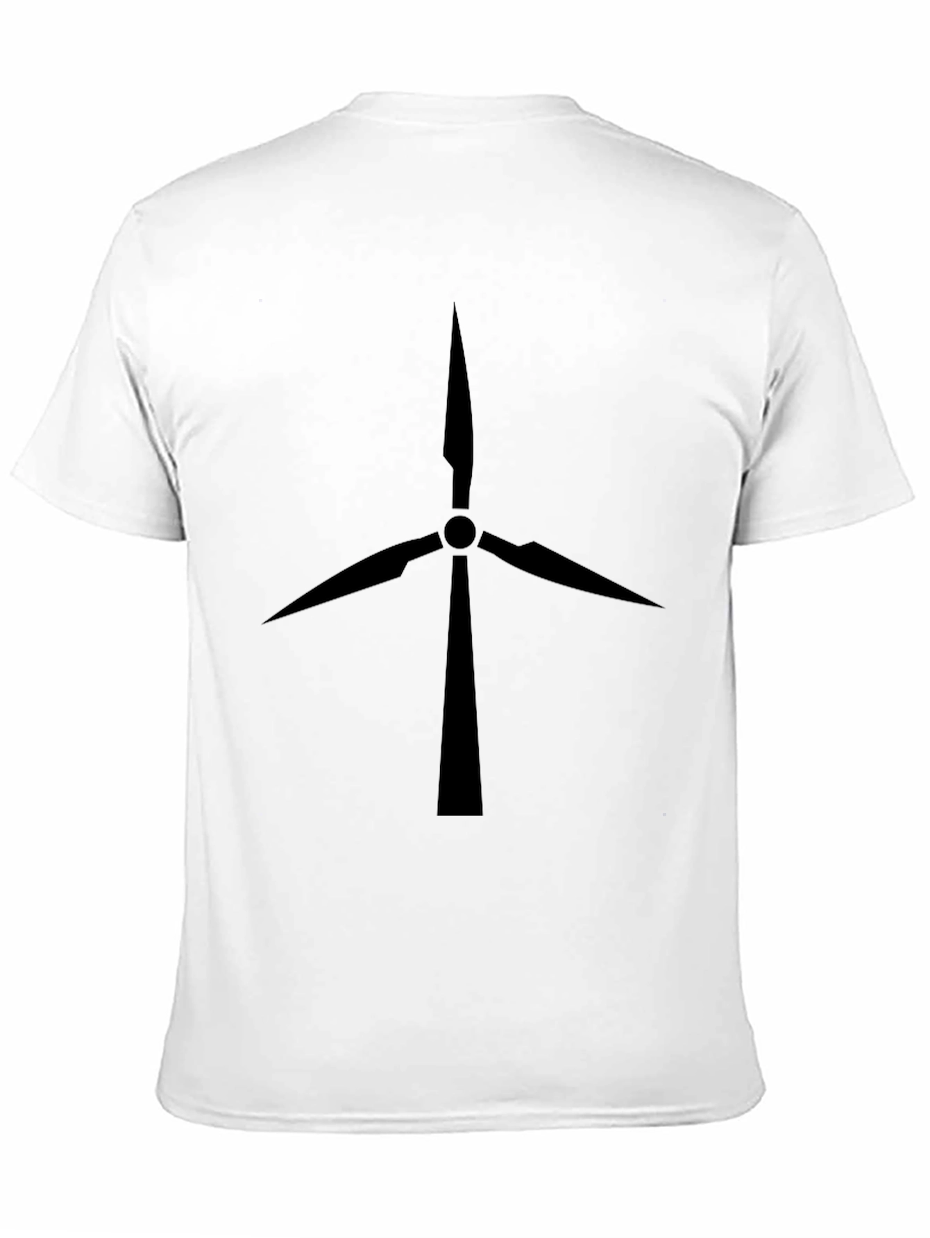 Modern Wind Turbine Graphic Tee