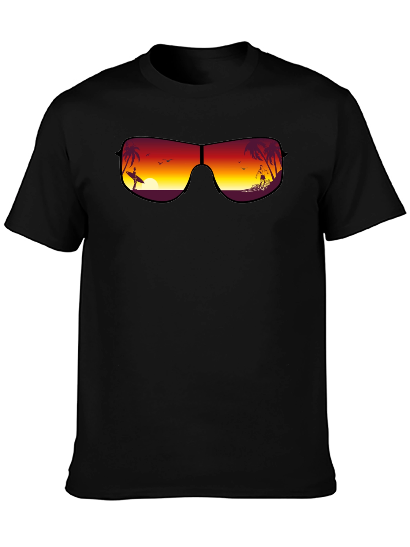Sunset Surfer Graphic Tee