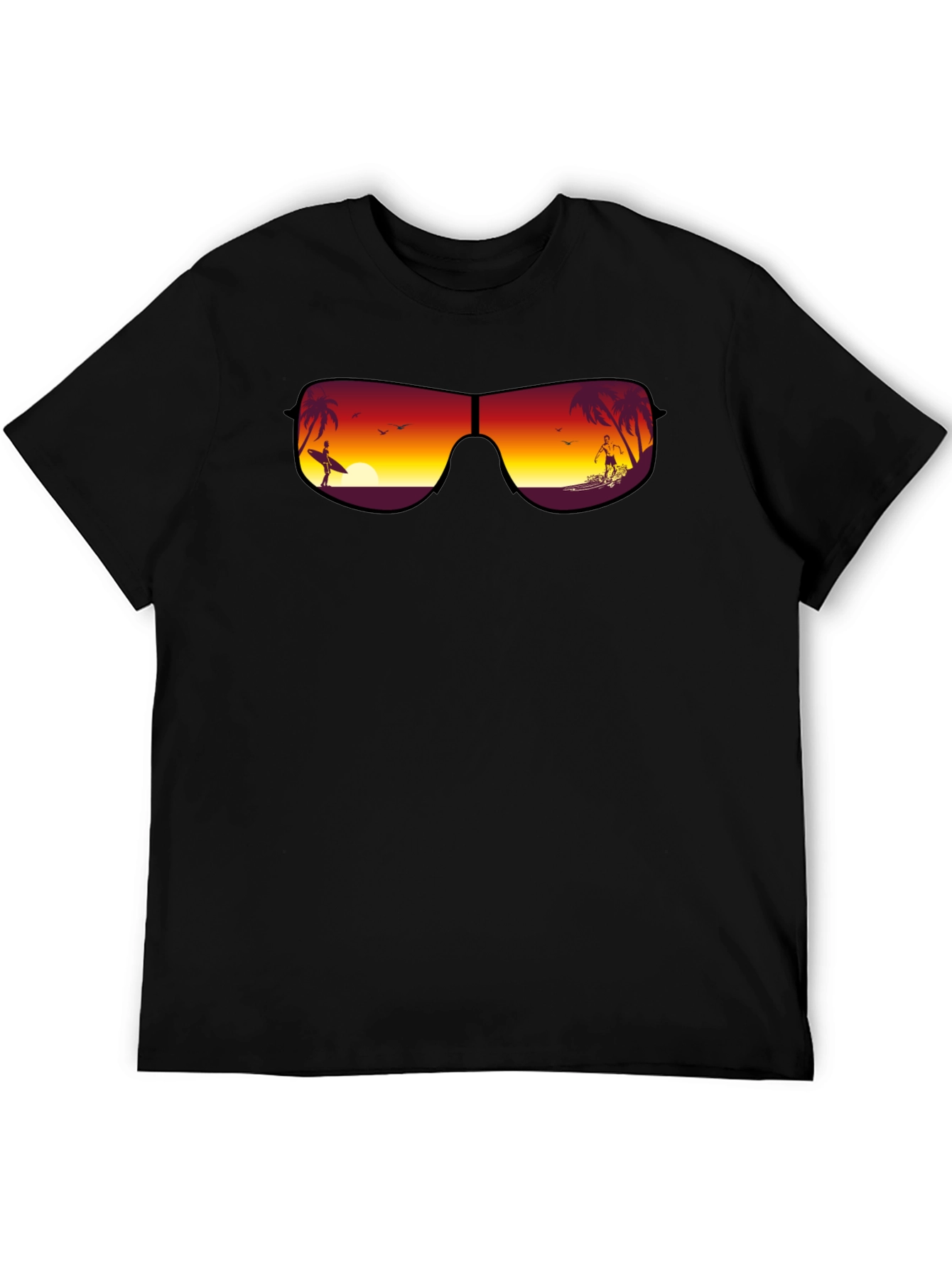 Sunset Surfer Graphic Tee