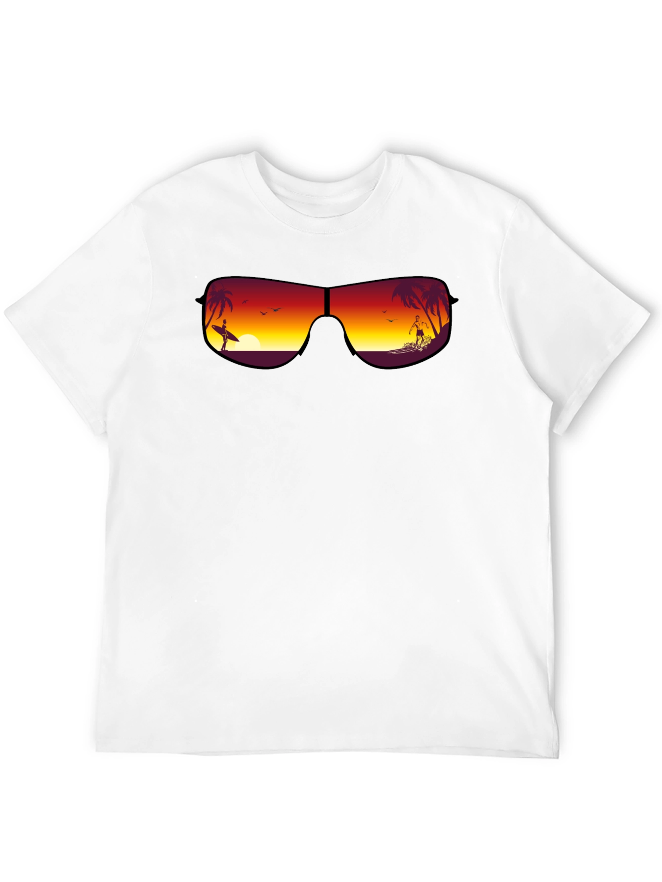 Sunset Surfer Graphic Tee