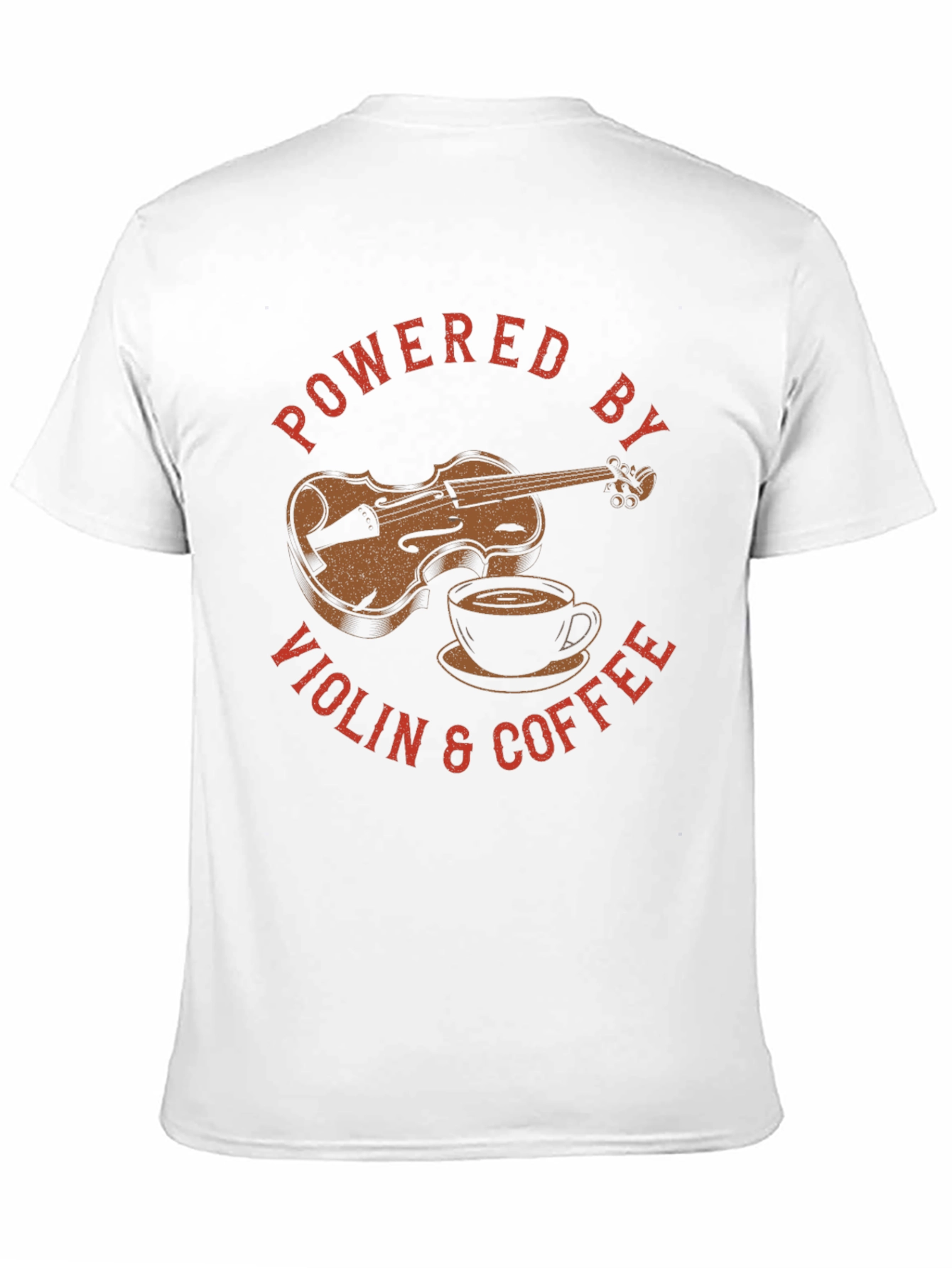 Powered by Violin & Coffee T-Shirt