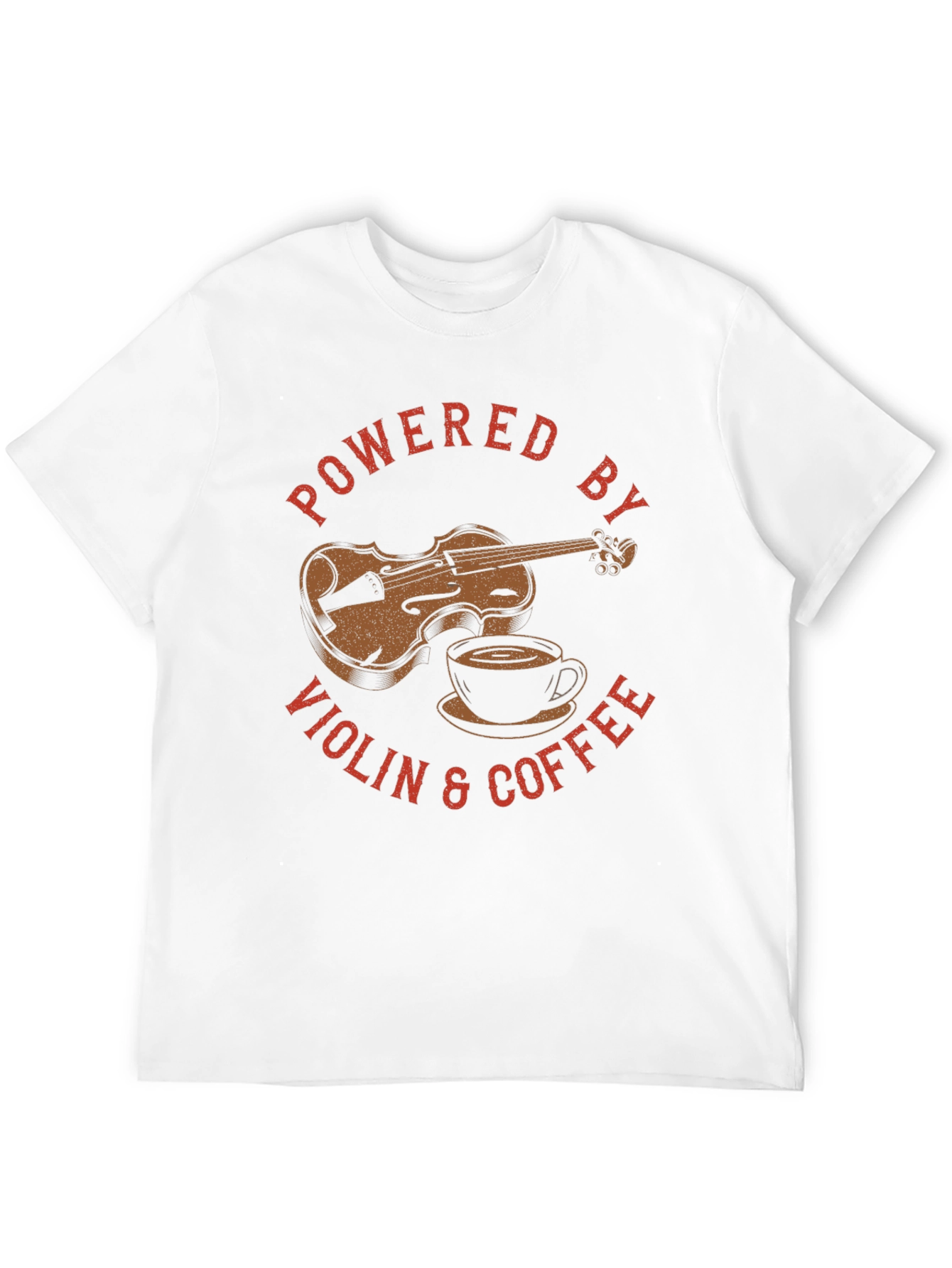 Powered by Violin & Coffee T-Shirt