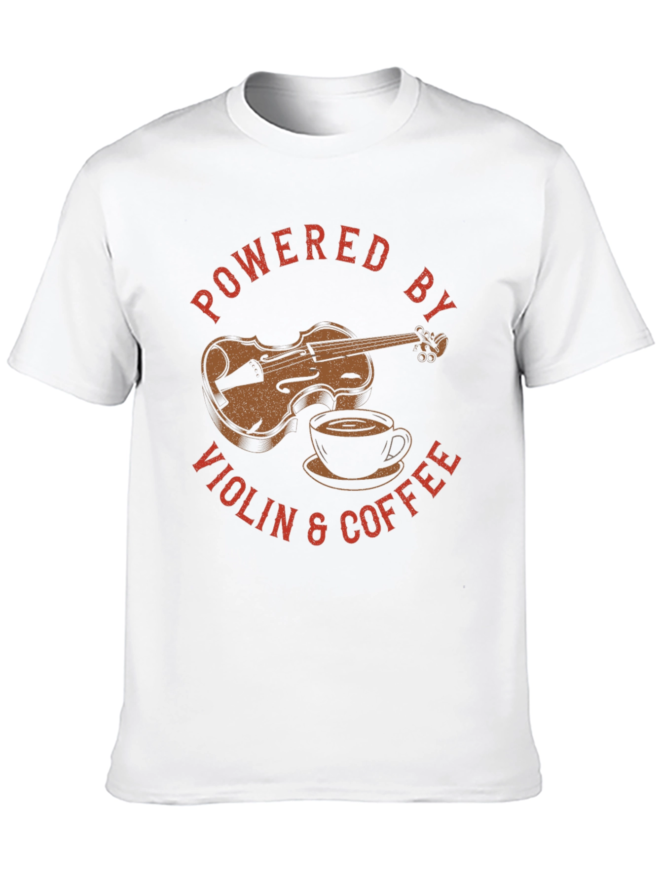 Powered by Violin & Coffee T-Shirt