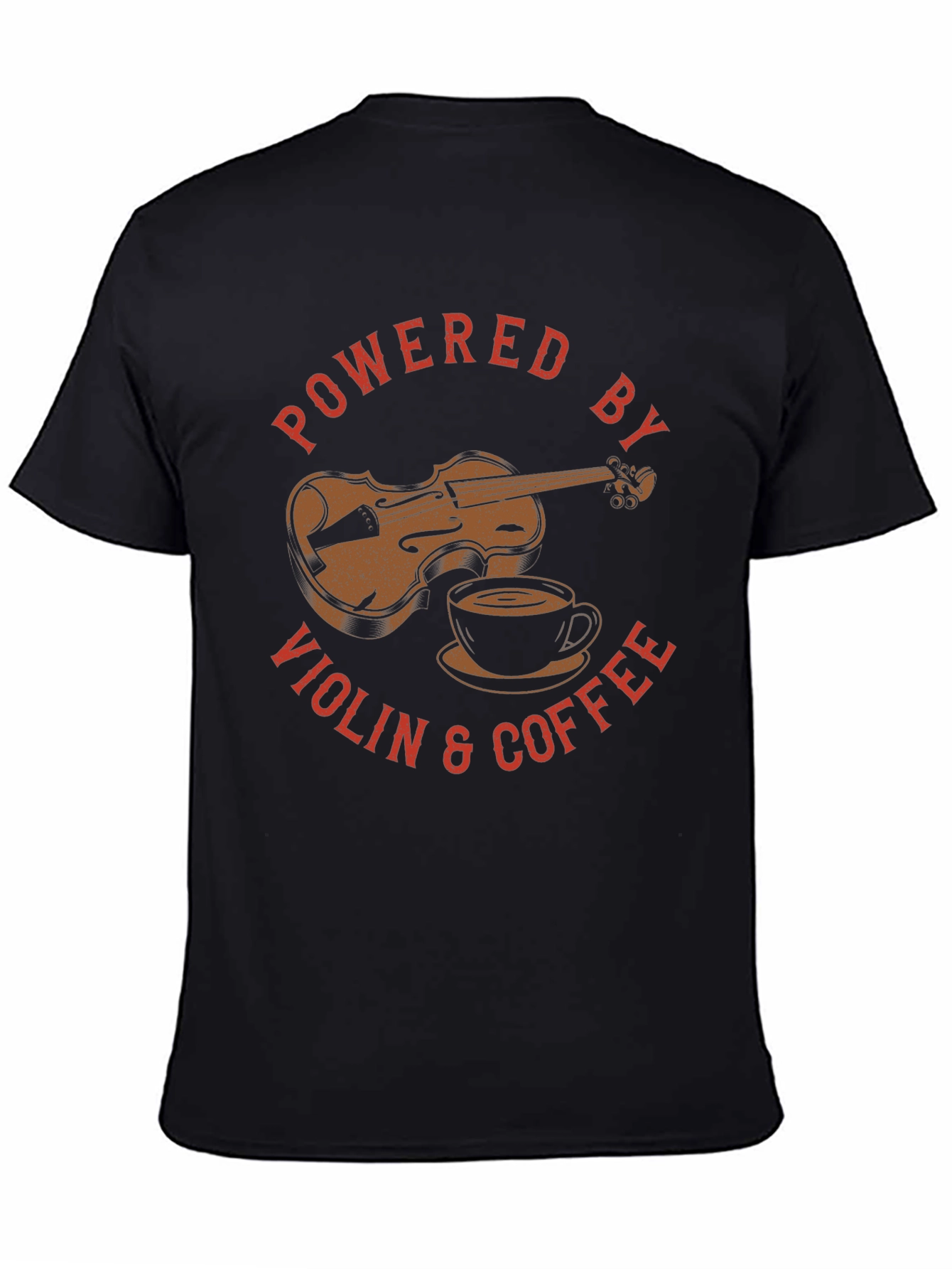 Powered by Violin & Coffee T-Shirt