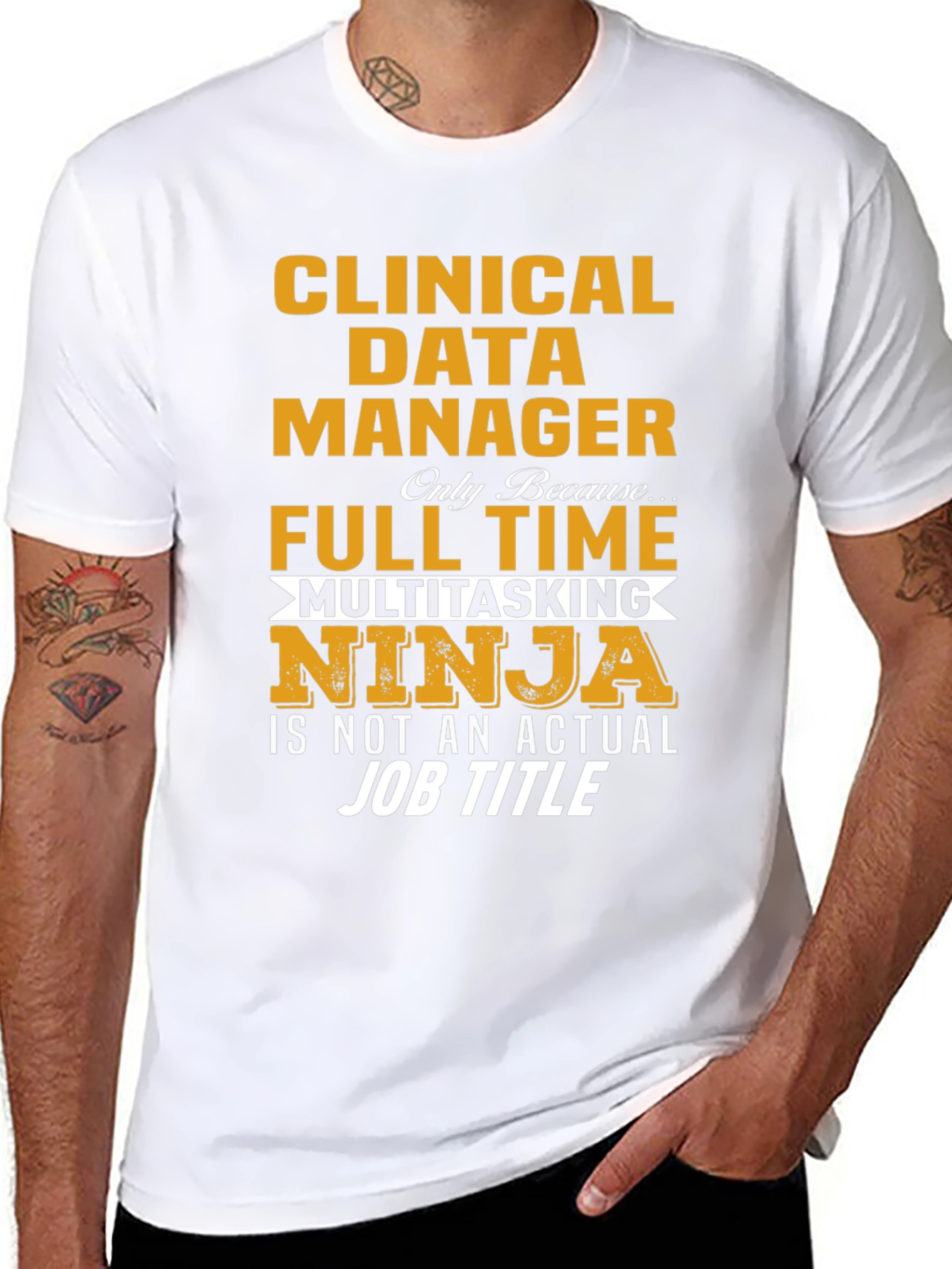 Clinical Data Manager Ninja T-Shirt