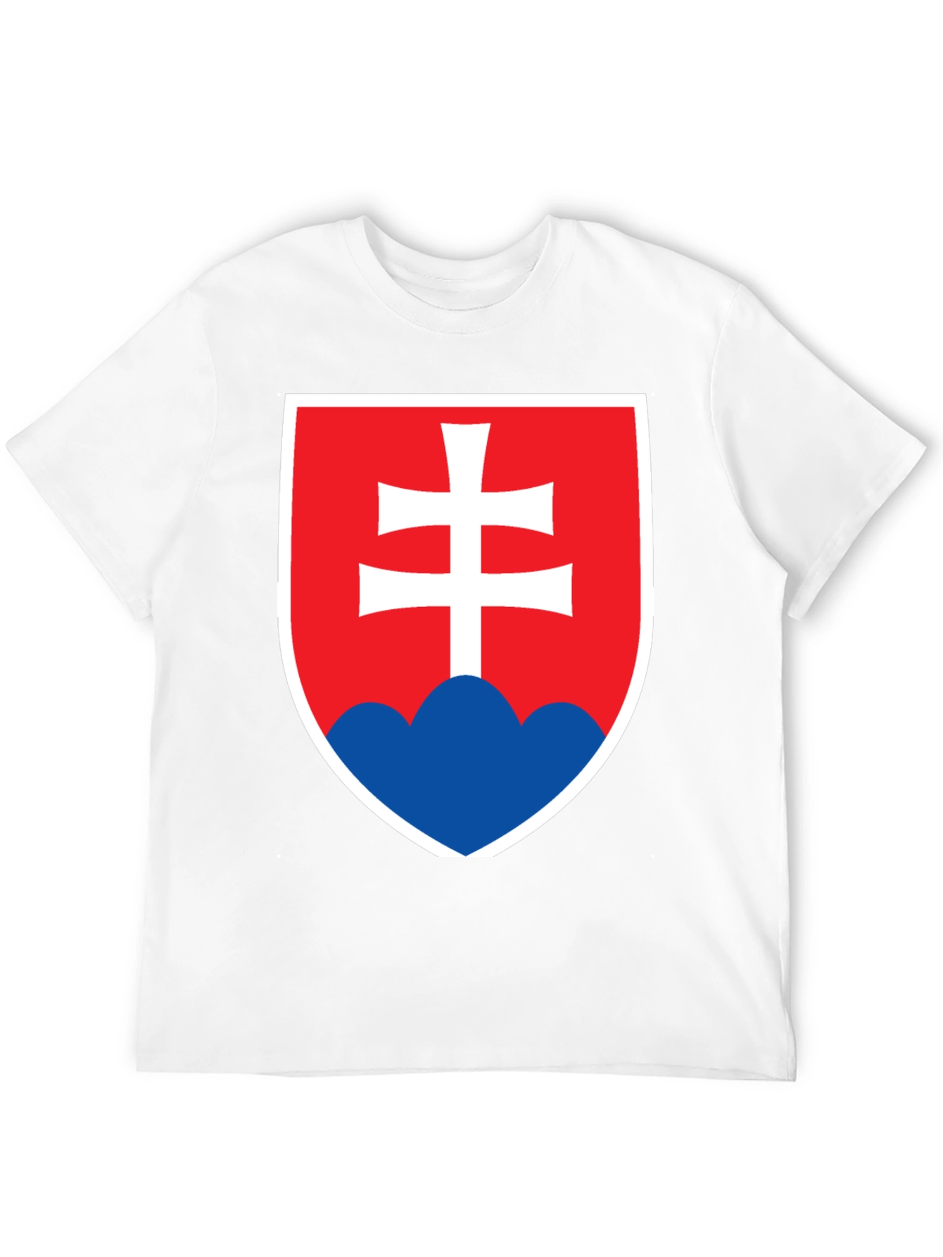 Slovakia Flag Graphic Tee - Stylish Slovak Pride T-Shirt