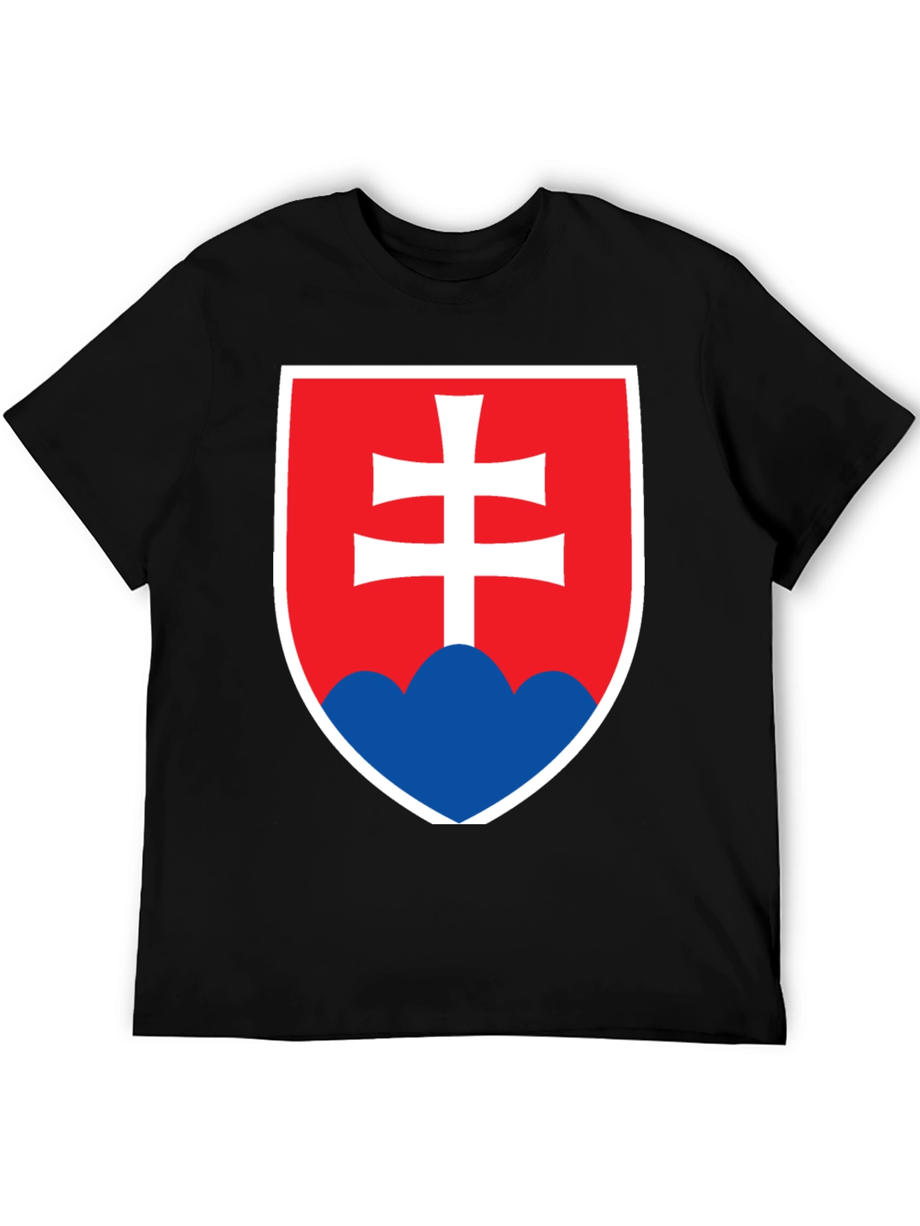 Slovakia Flag Graphic Tee - Stylish Slovak Pride T-Shirt