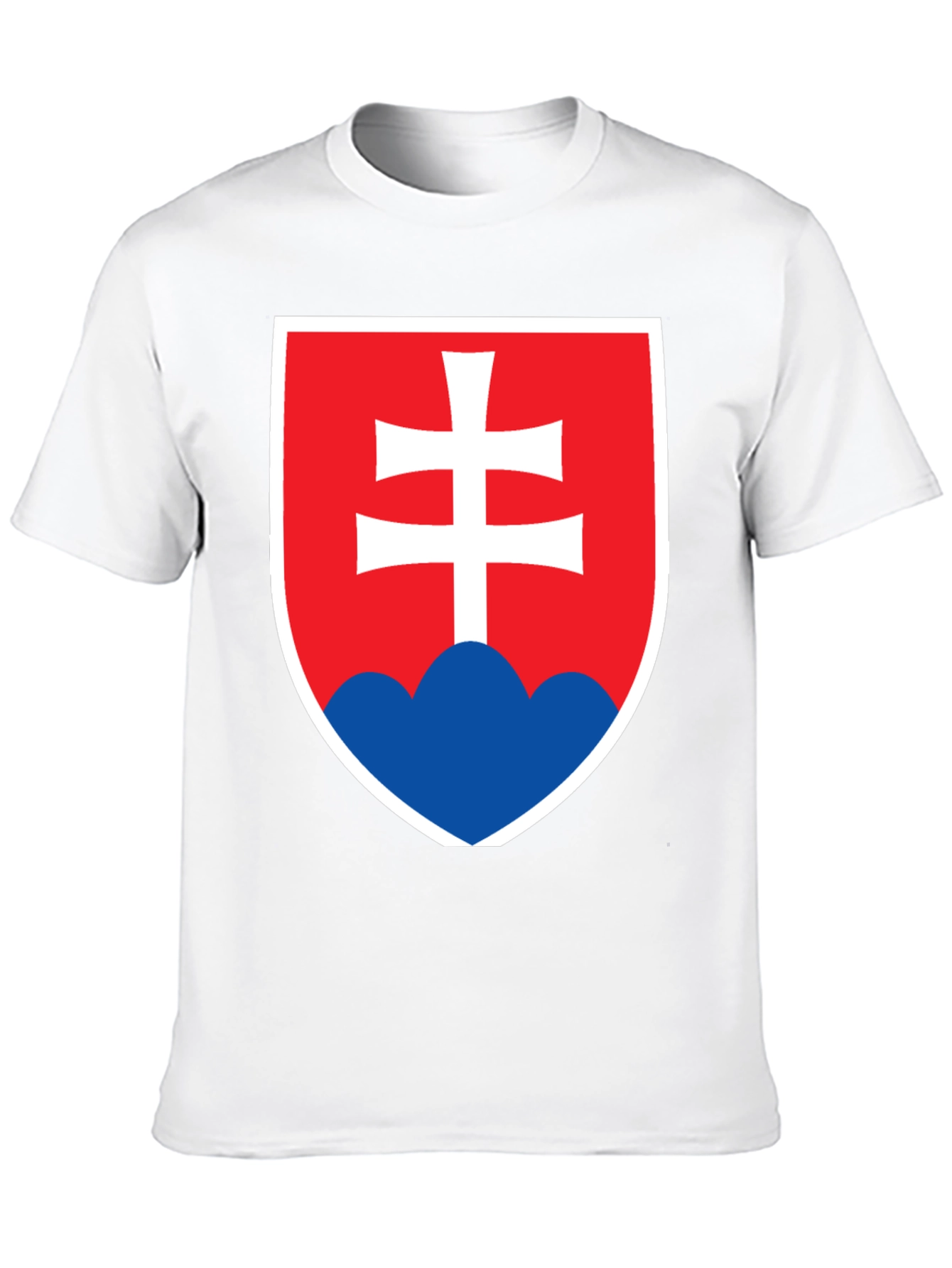 Slovakia Flag Graphic Tee - Stylish Slovak Pride T-Shirt