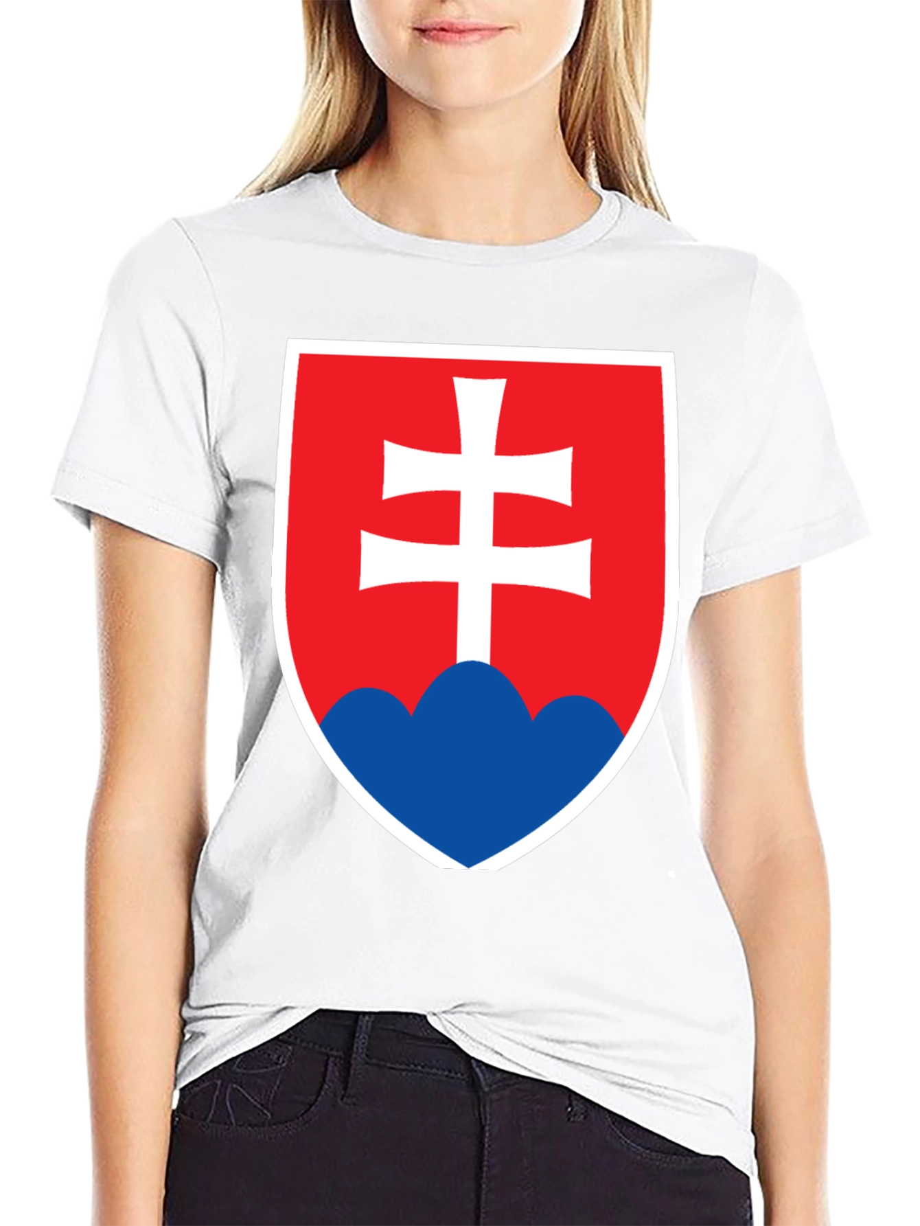 Slovakia Flag Graphic Tee - Stylish Slovak Pride T-Shirt