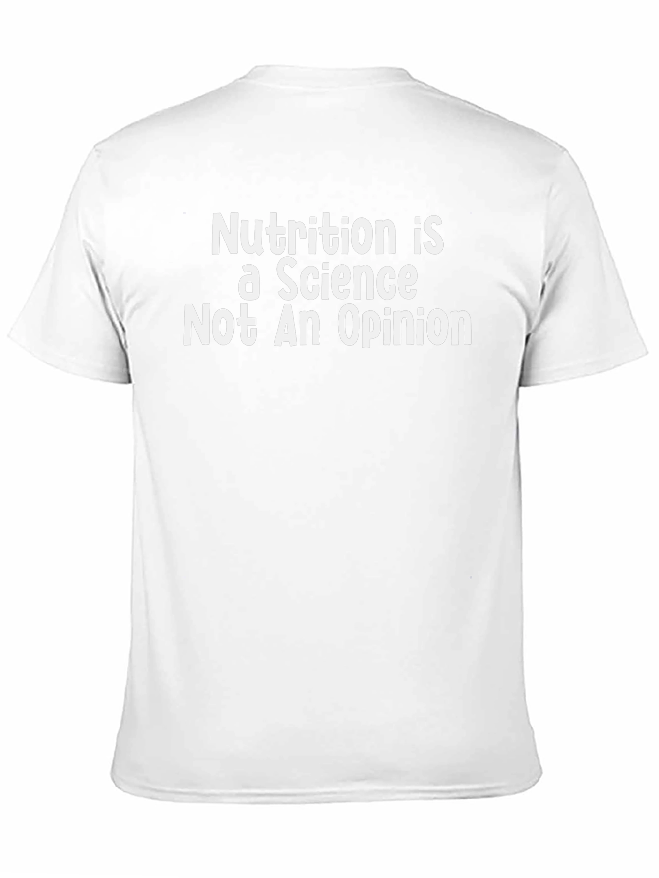 Nutrition is a Science T-Shirt - Black Graphic Tee