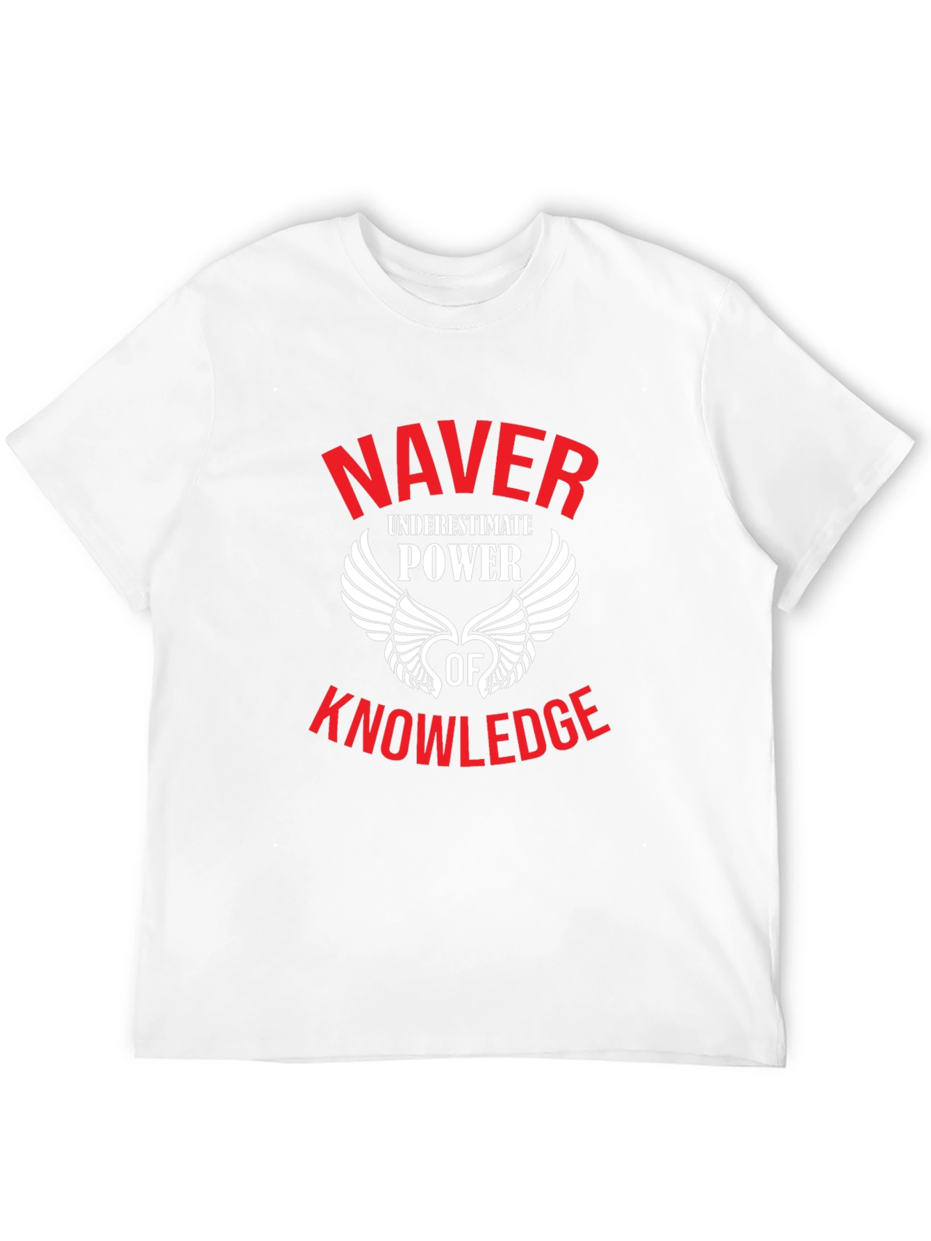 Naver Power of Knowledge Black T-Shirt