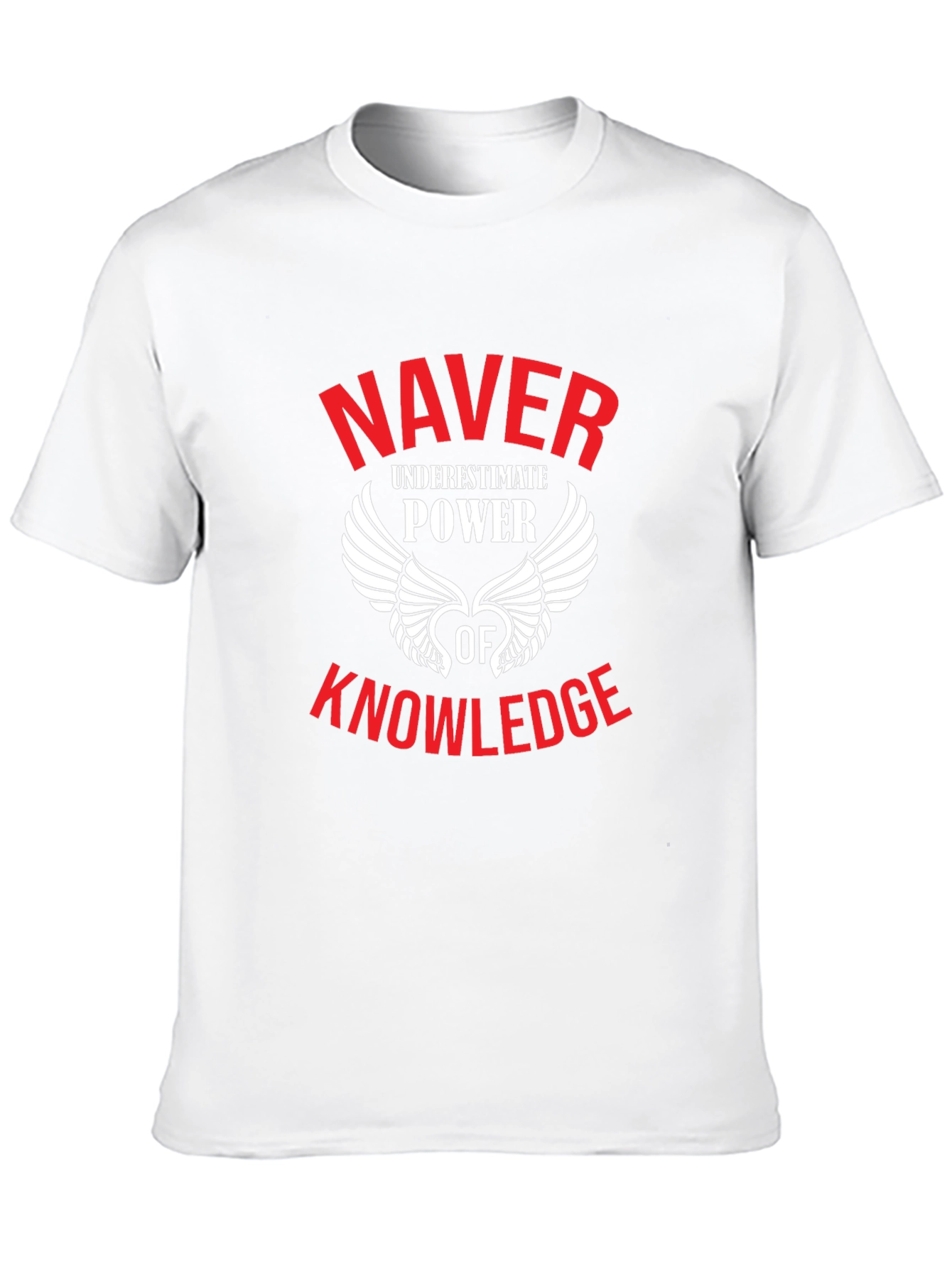 Naver Power of Knowledge Black T-Shirt