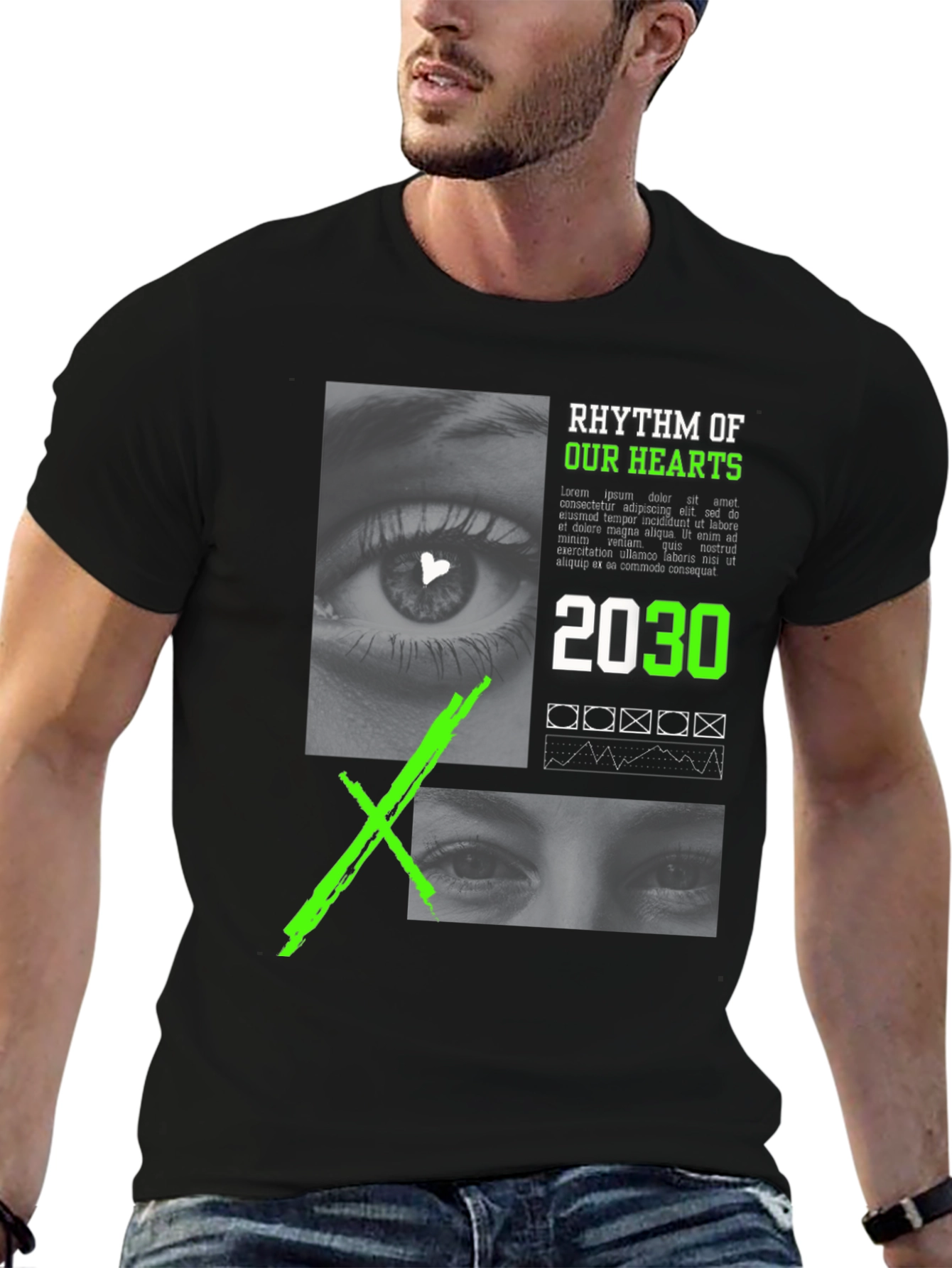 Rhythm of Our Hearts 2030 Graphic Tee