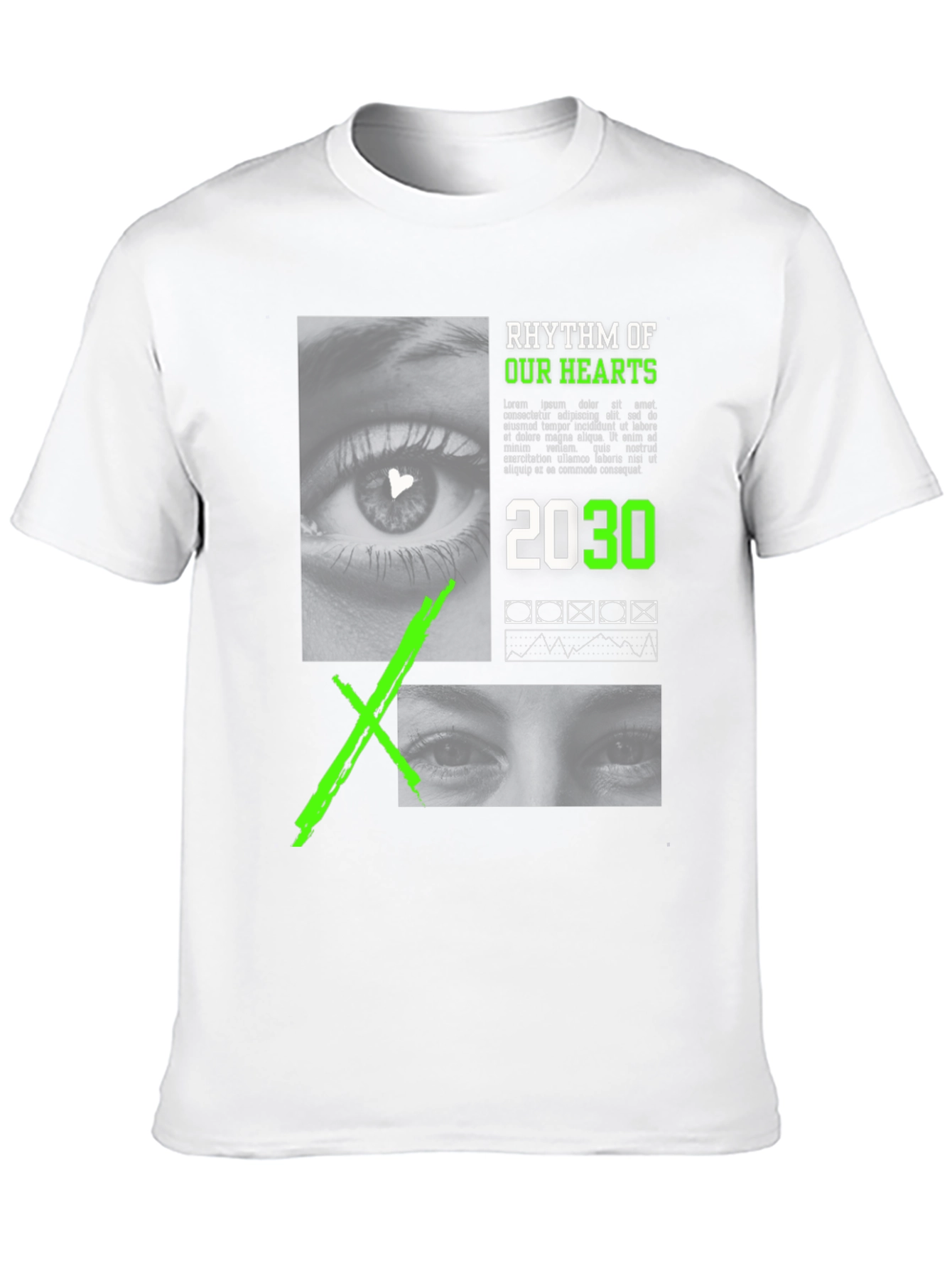 Rhythm of Our Hearts 2030 Graphic Tee