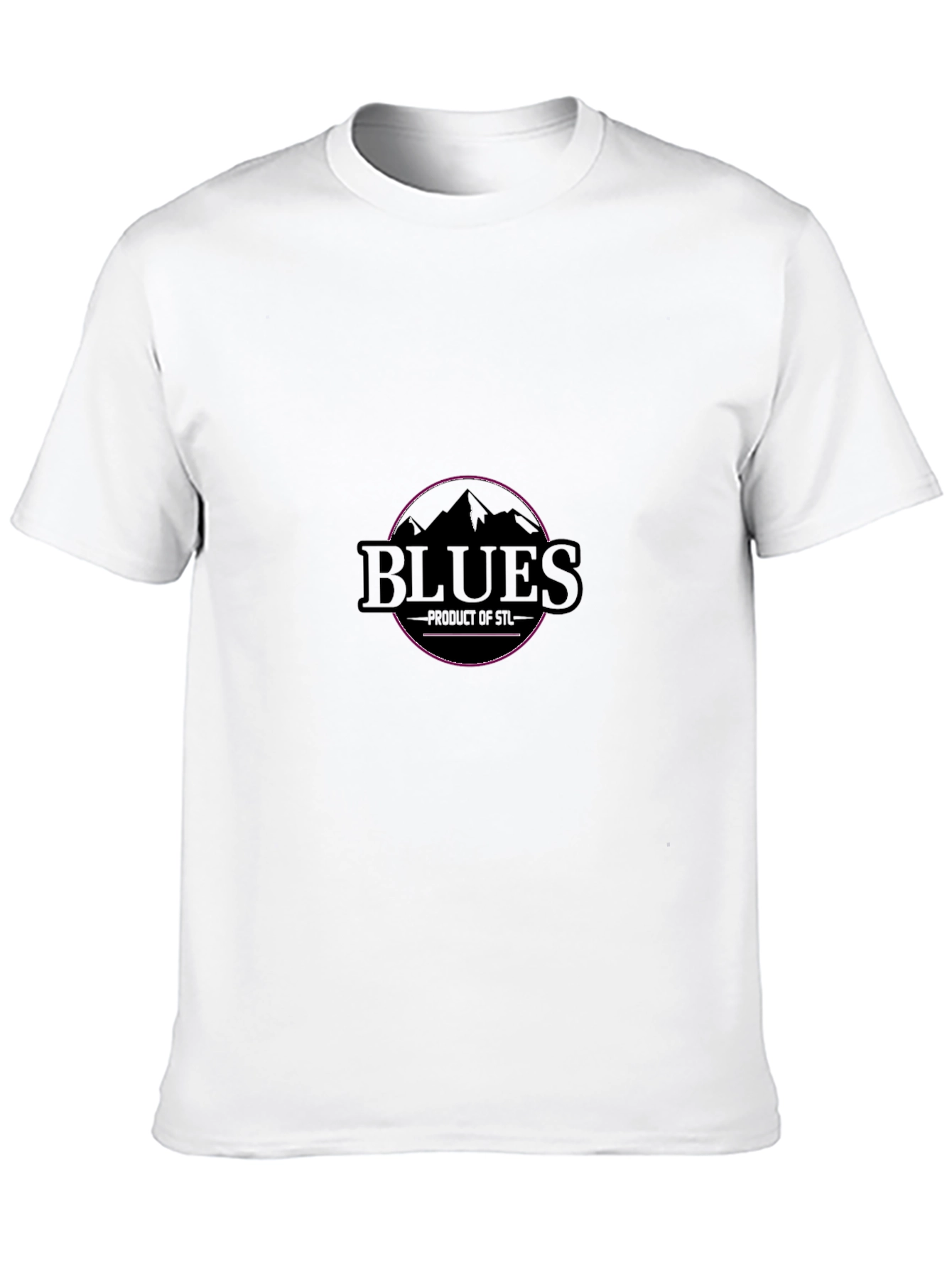 Blues Product of STL Graphic Tee - Black