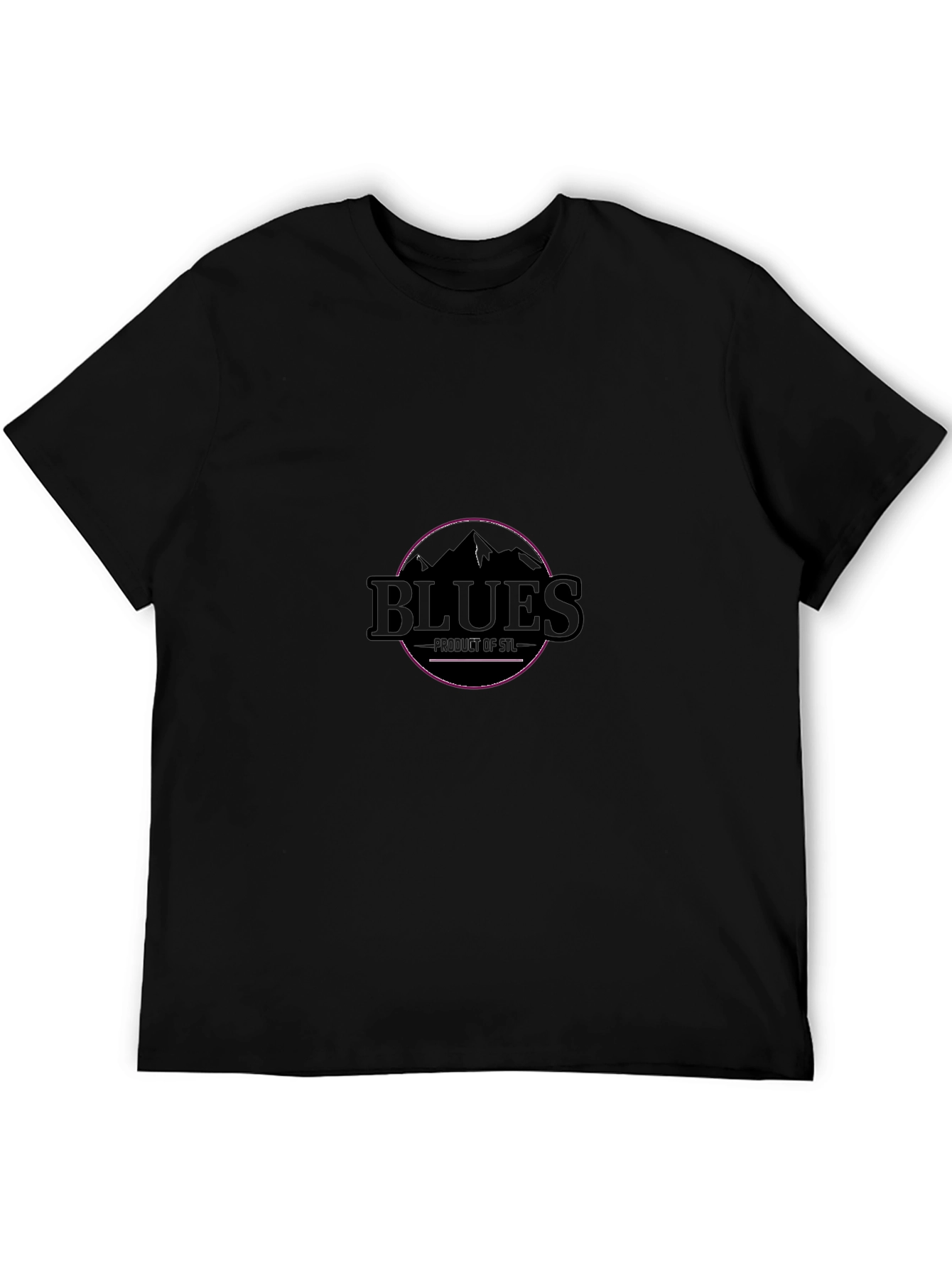 Blues Product of STL Graphic Tee - Black