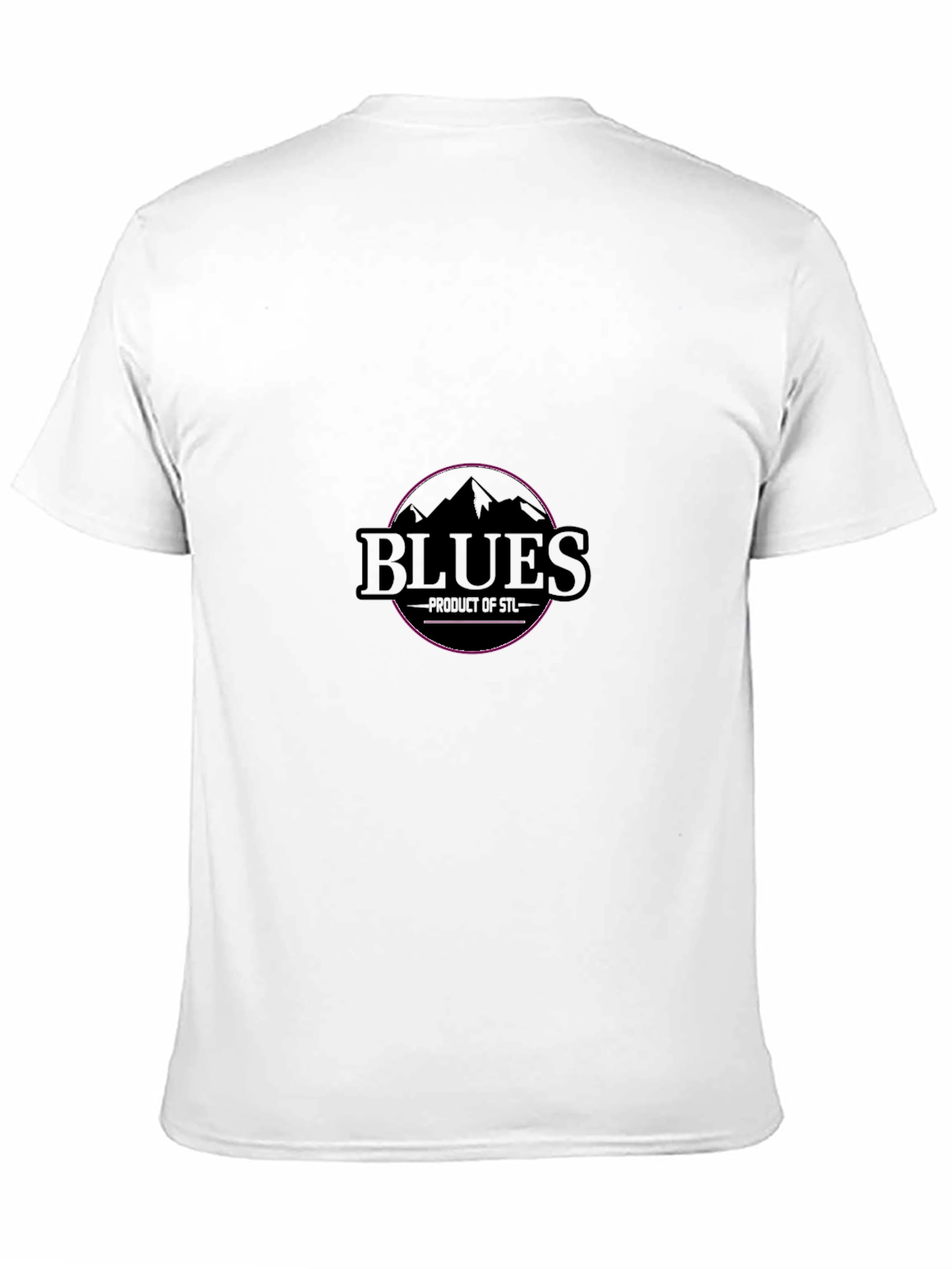 Blues Product of STL Graphic Tee - Black