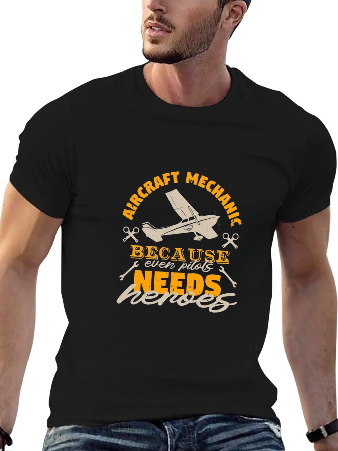 Aircraft Mechanic Hero T-Shirt