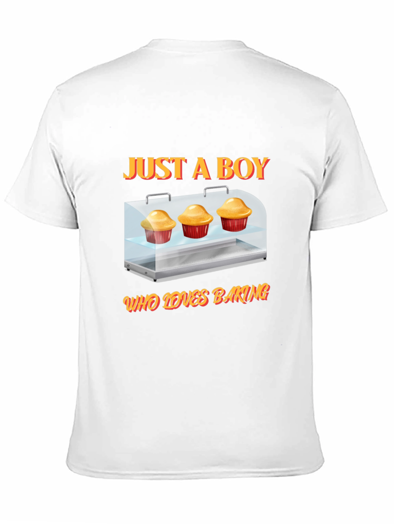 Just A Boy Who Loves Baking Graphic T-Shirt