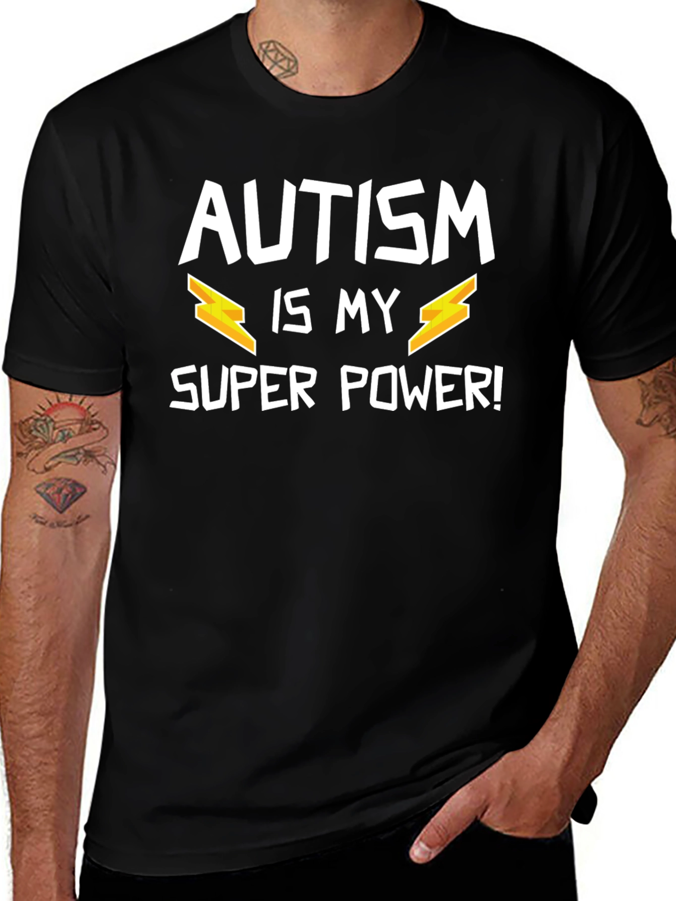 Autism Is My Super Power T-Shirt Awareness Tee