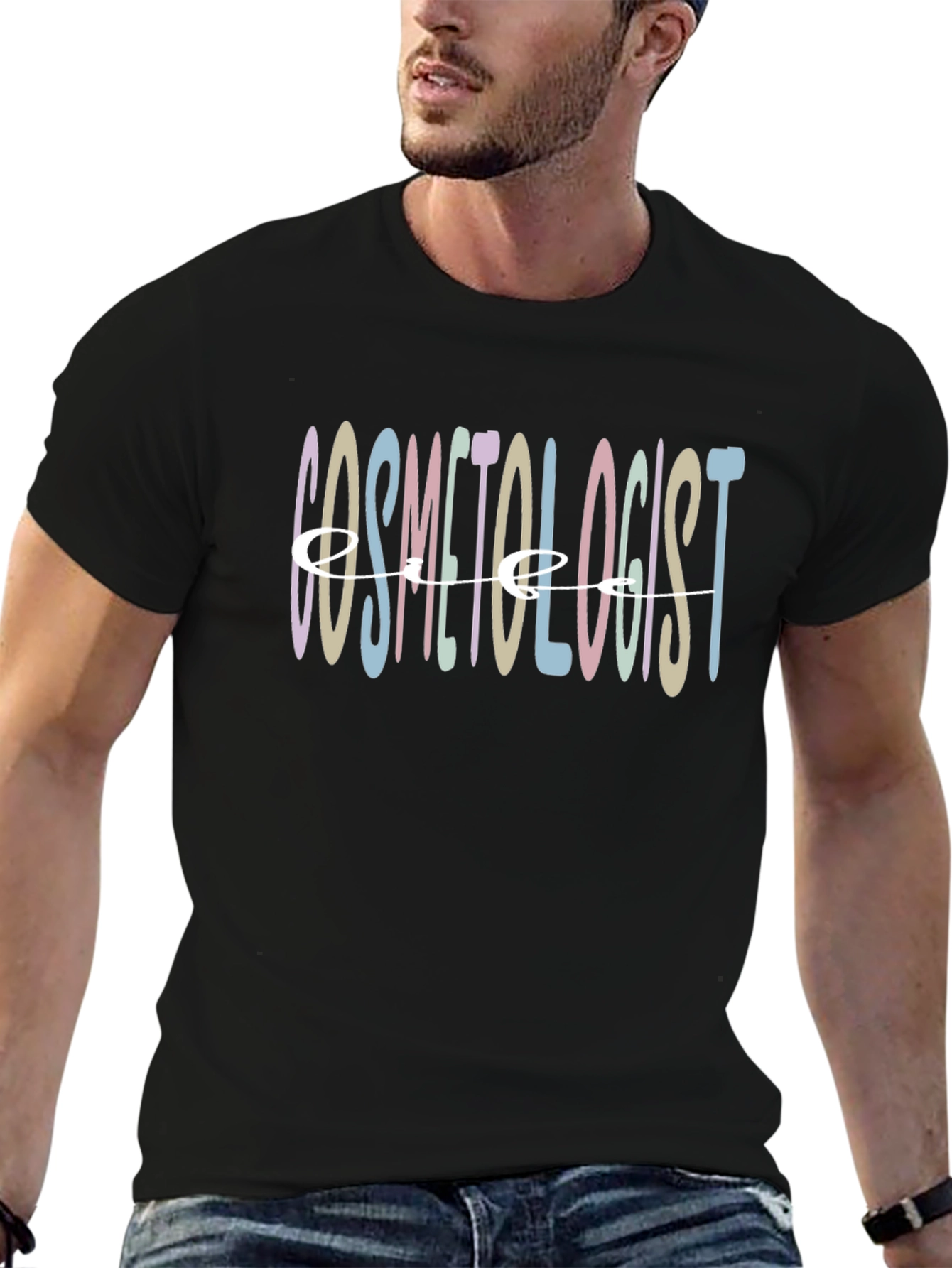 Cosmetologist Pastel T-Shirt - Stylish & Comfortable