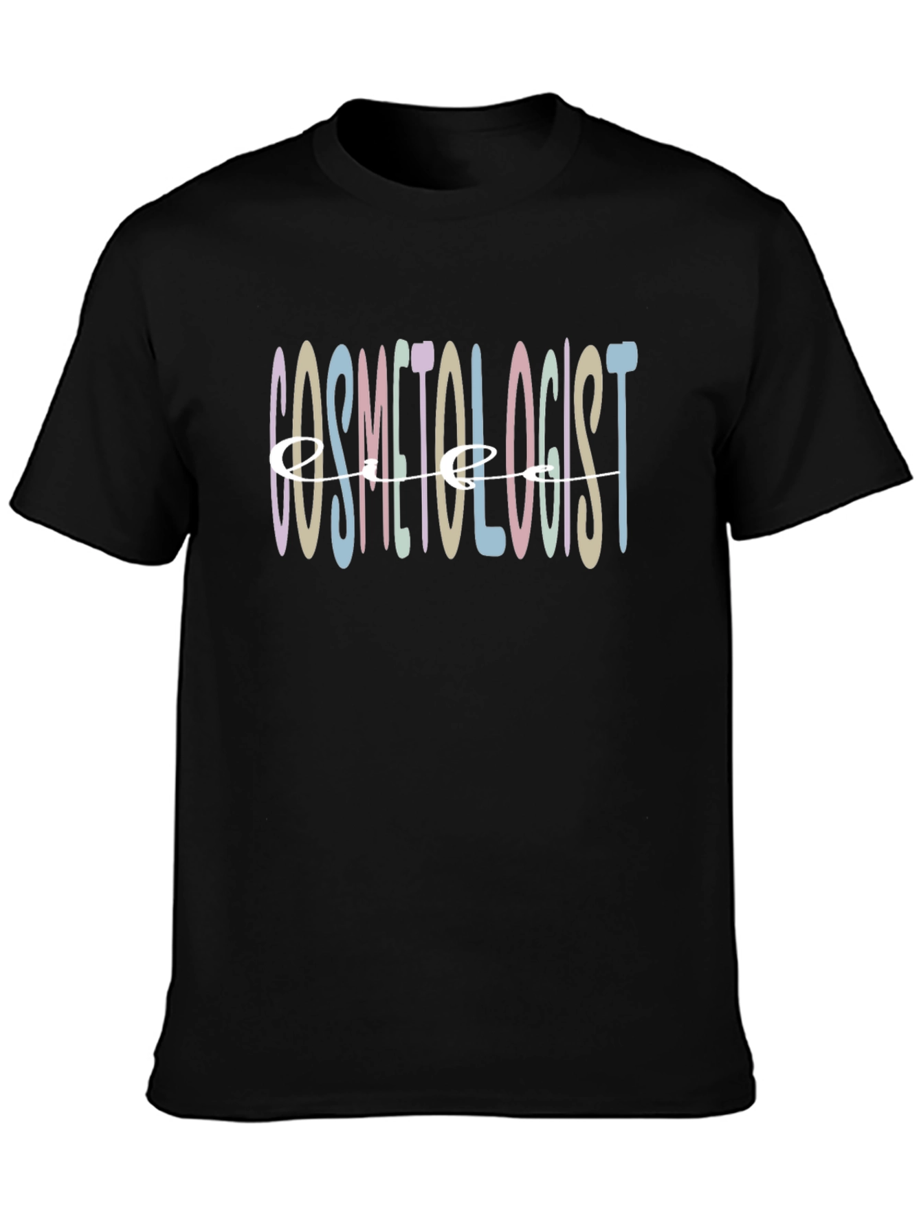 Cosmetologist Pastel T-Shirt - Stylish & Comfortable