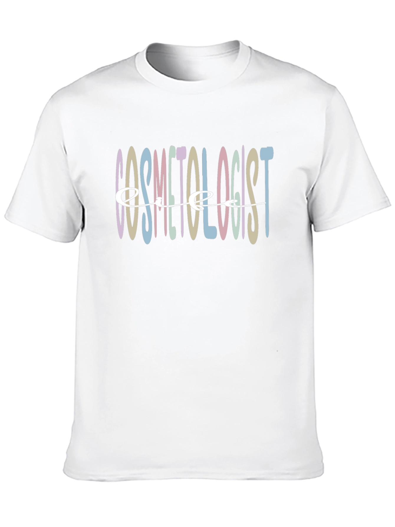 Cosmetologist Pastel T-Shirt - Stylish & Comfortable