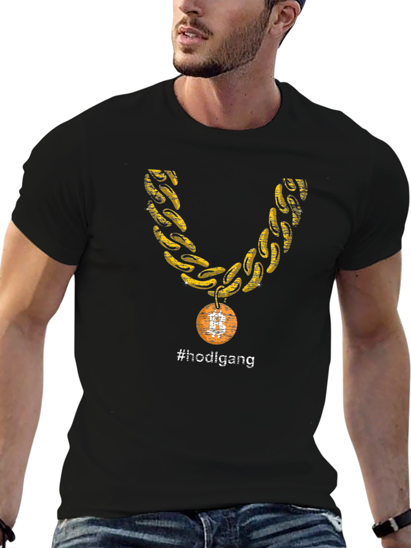 Hodligang Chain Bitcoin T-Shirt