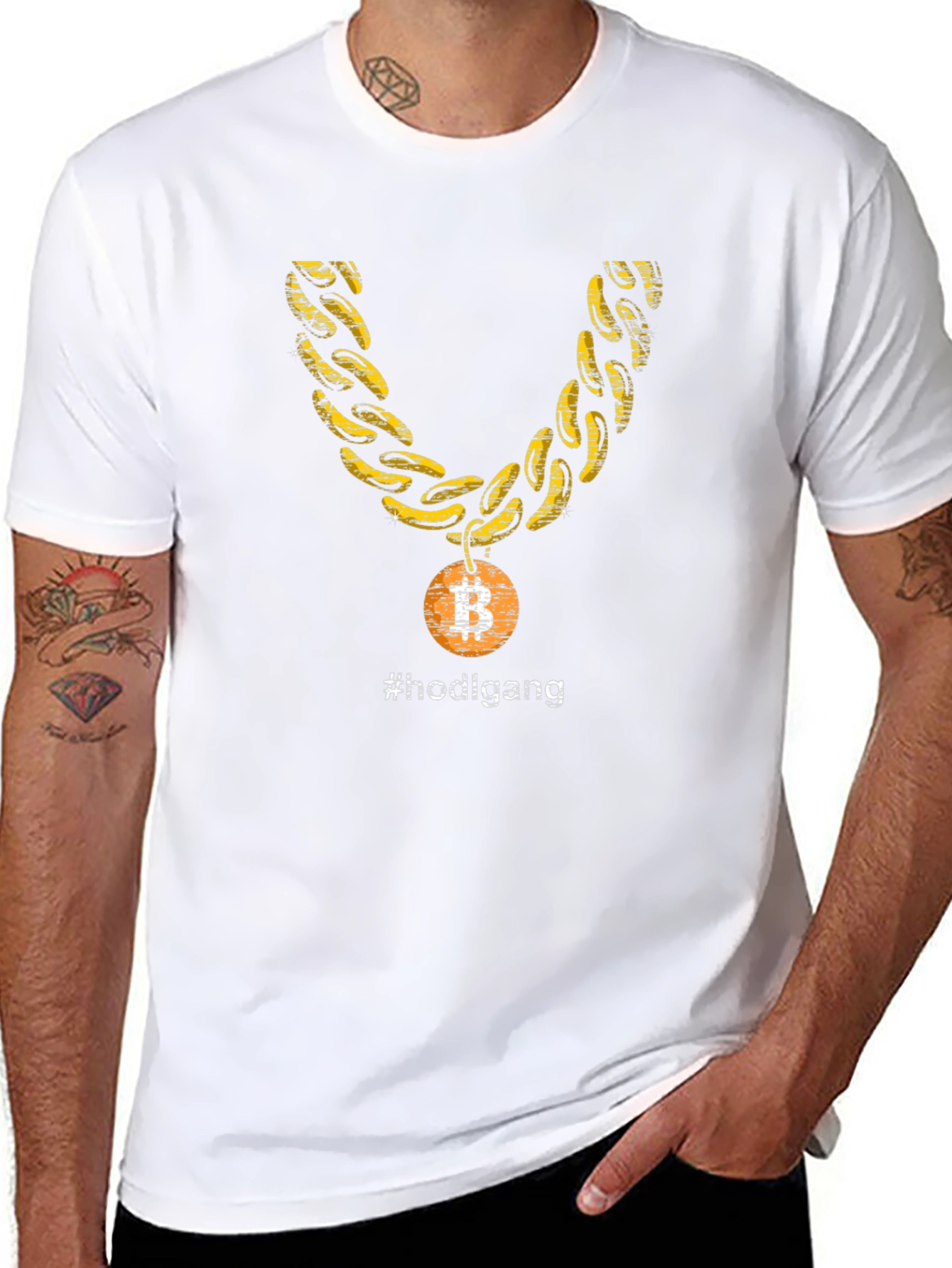 Hodligang Chain Bitcoin T-Shirt