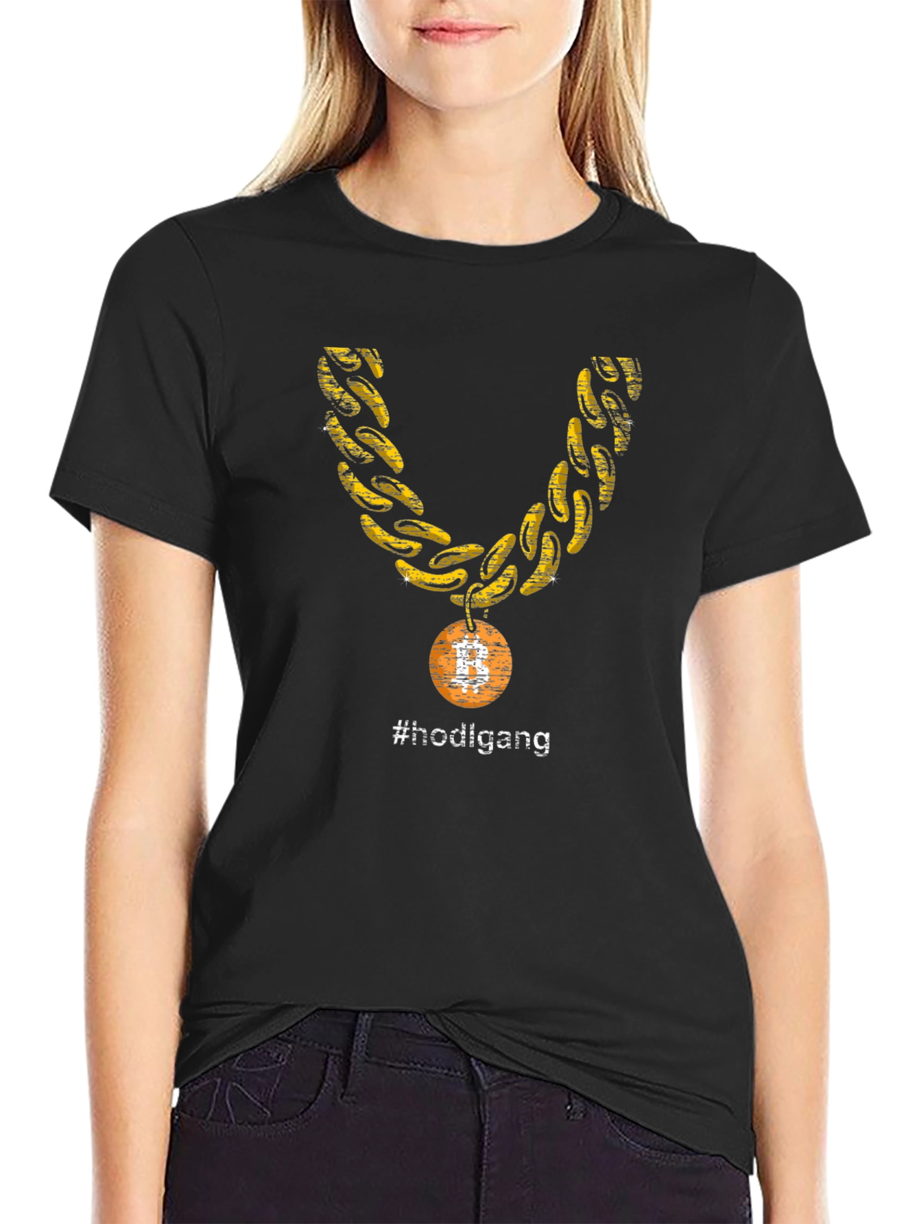 Hodligang Chain Bitcoin T-Shirt