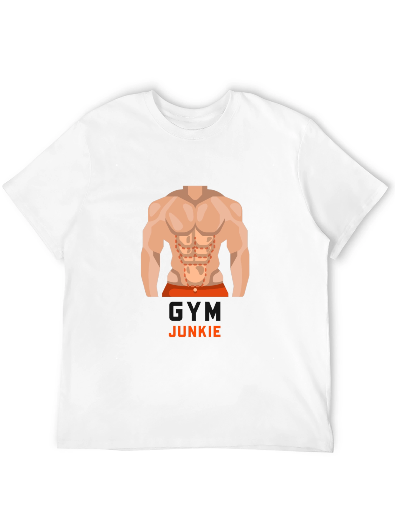 Gym Junkie Graphic Tee - Fitness Enthusiast T-Shirt