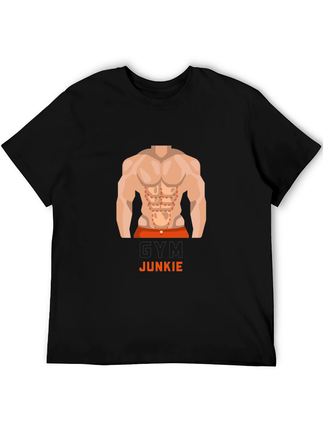 Gym Junkie Graphic Tee - Fitness Enthusiast T-Shirt