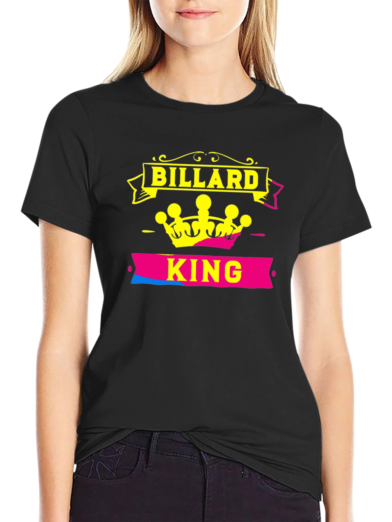 Billard King T-Shirt - Black
