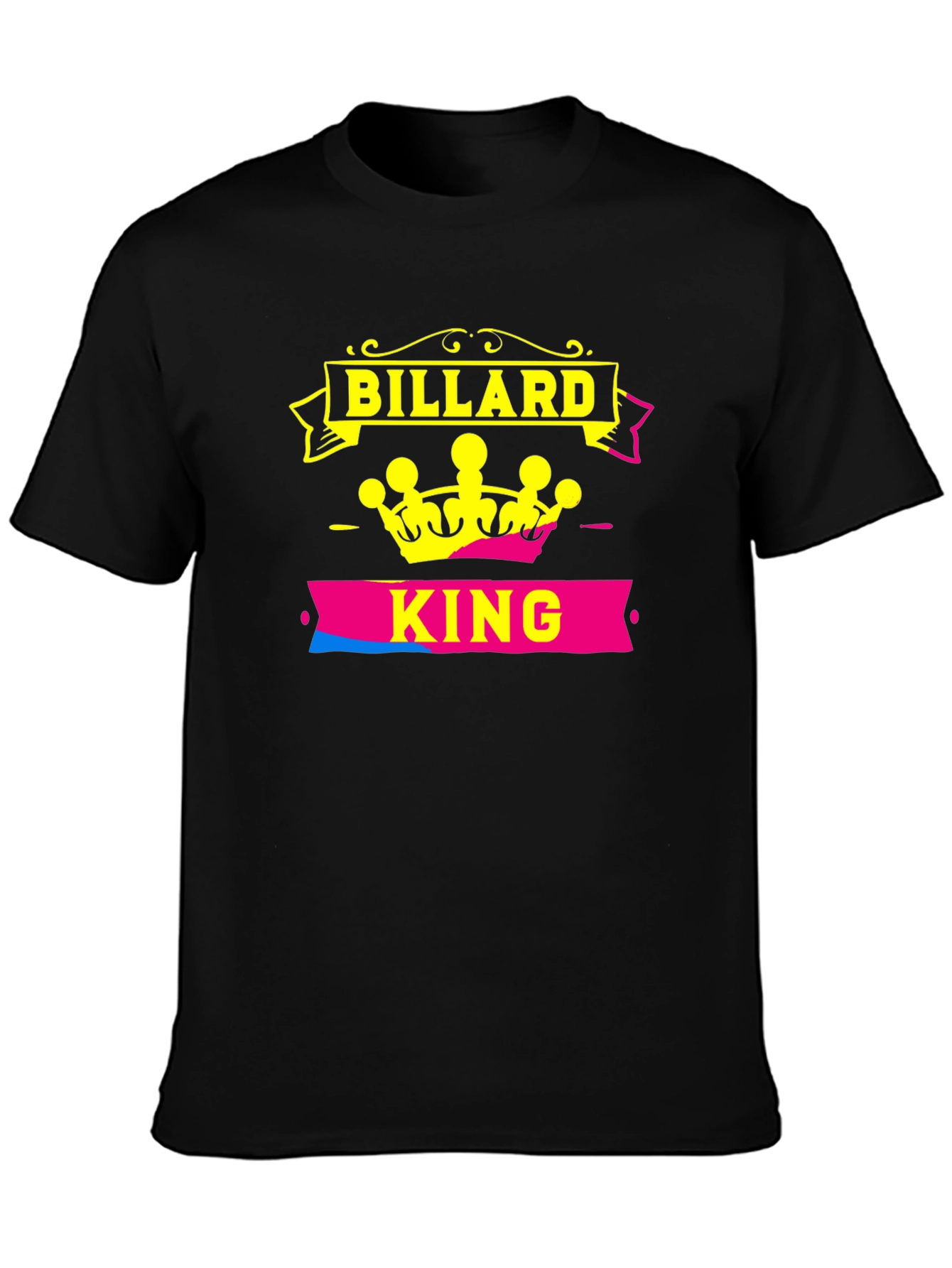 Billard King T-Shirt - Black
