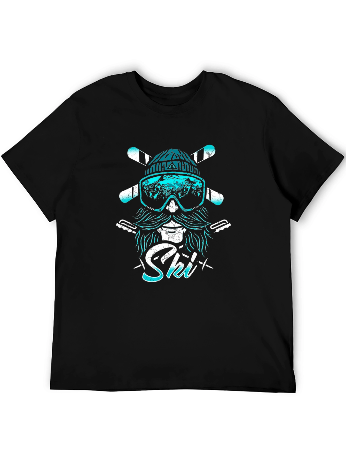 Cool Ski Beard T-Shirt